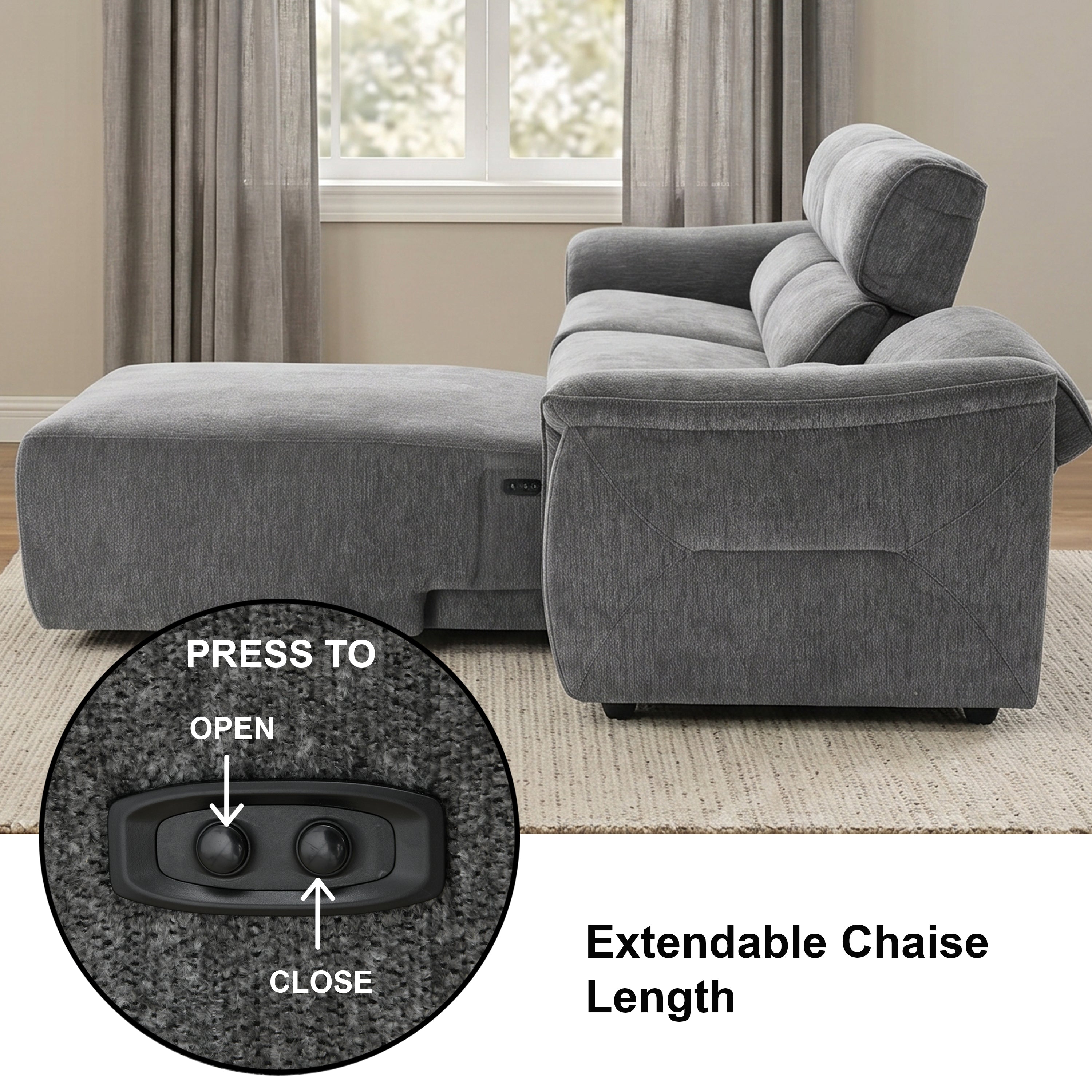 Judy Electric L-Shape Sofa