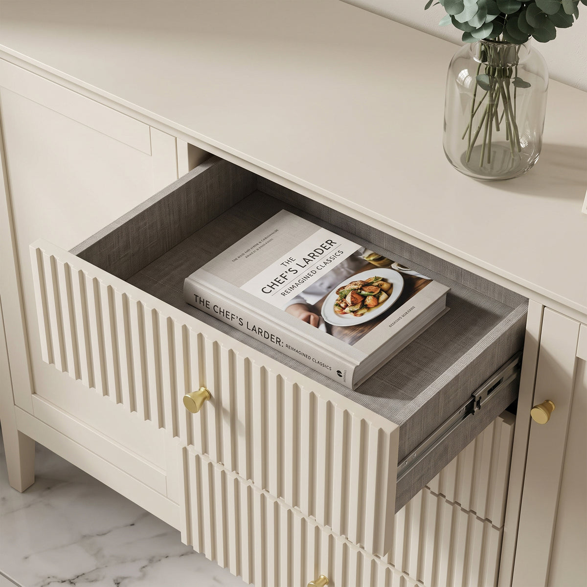 Prince Fluted Buffet Cabinet