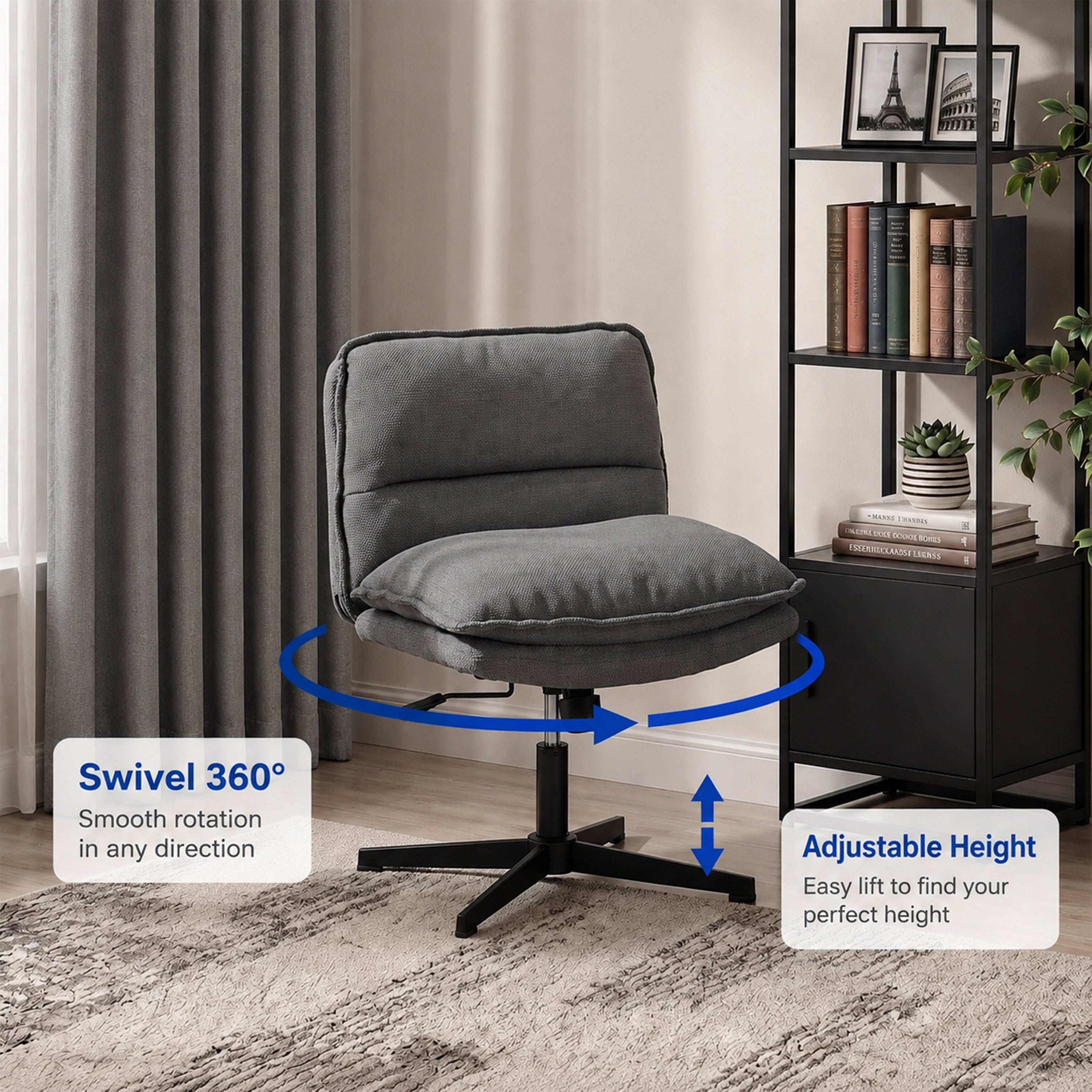 Rye Swivel Accent Chair