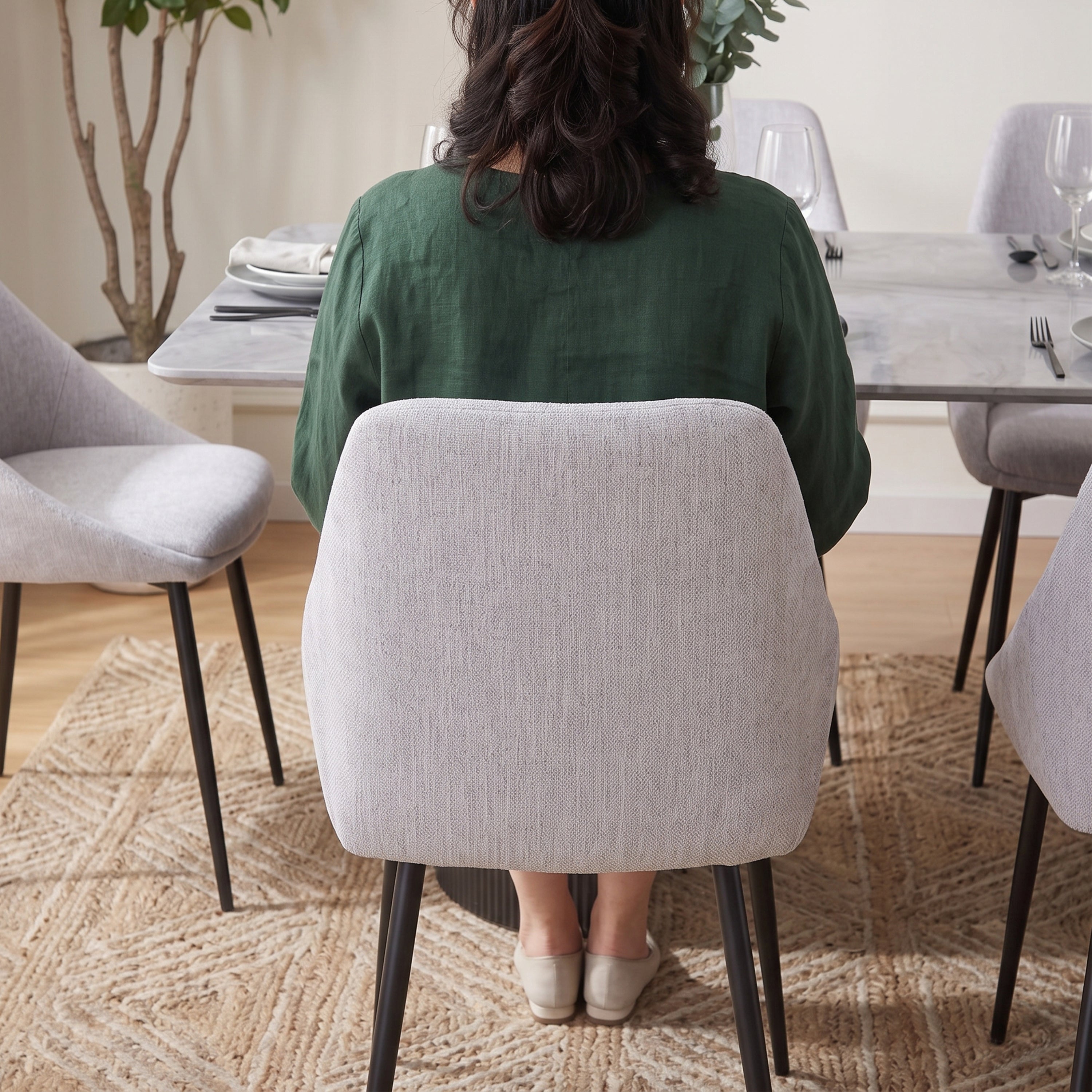 Eudora 6 Seater Dining Set