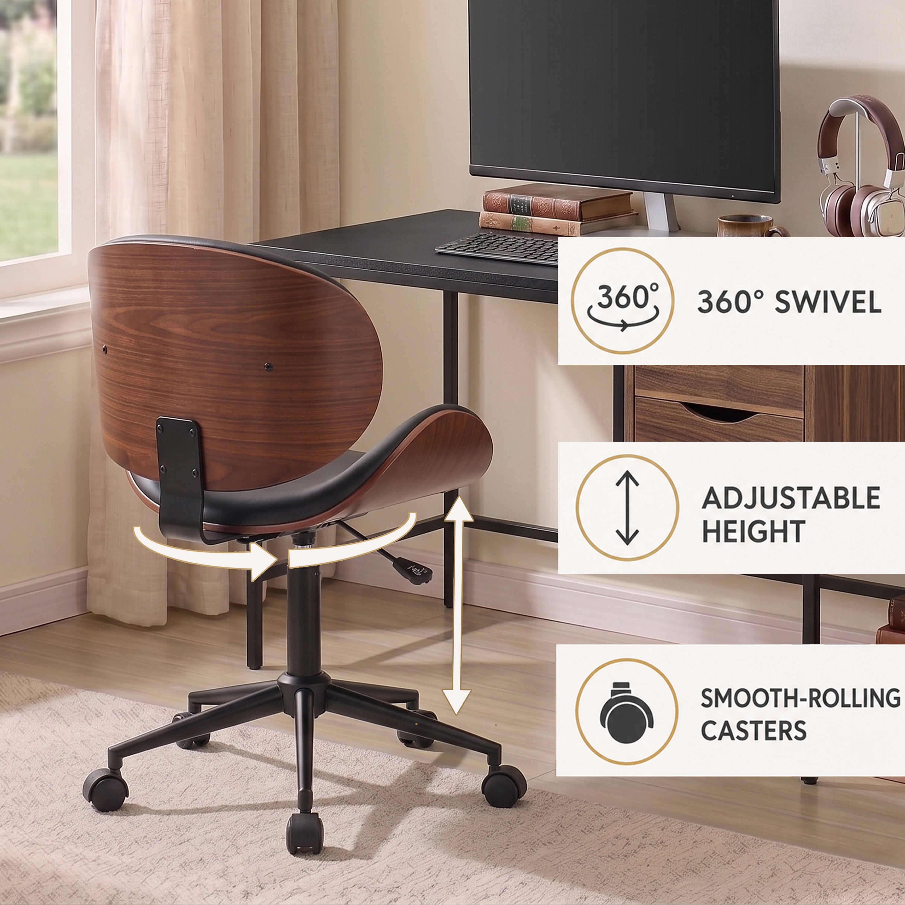 Poppy Low Back Office Chair