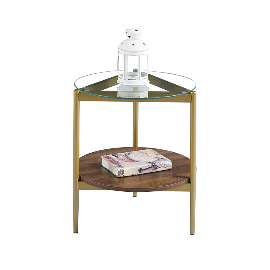 Bexley Glass Top Side Table