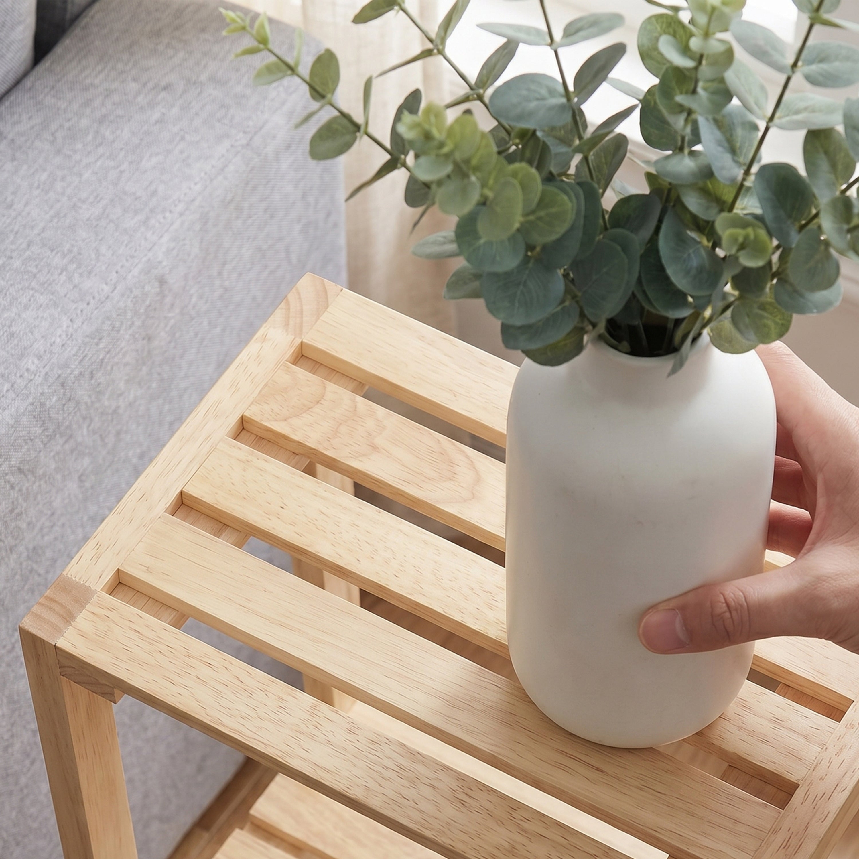 Benno 30cm Wooden Rack