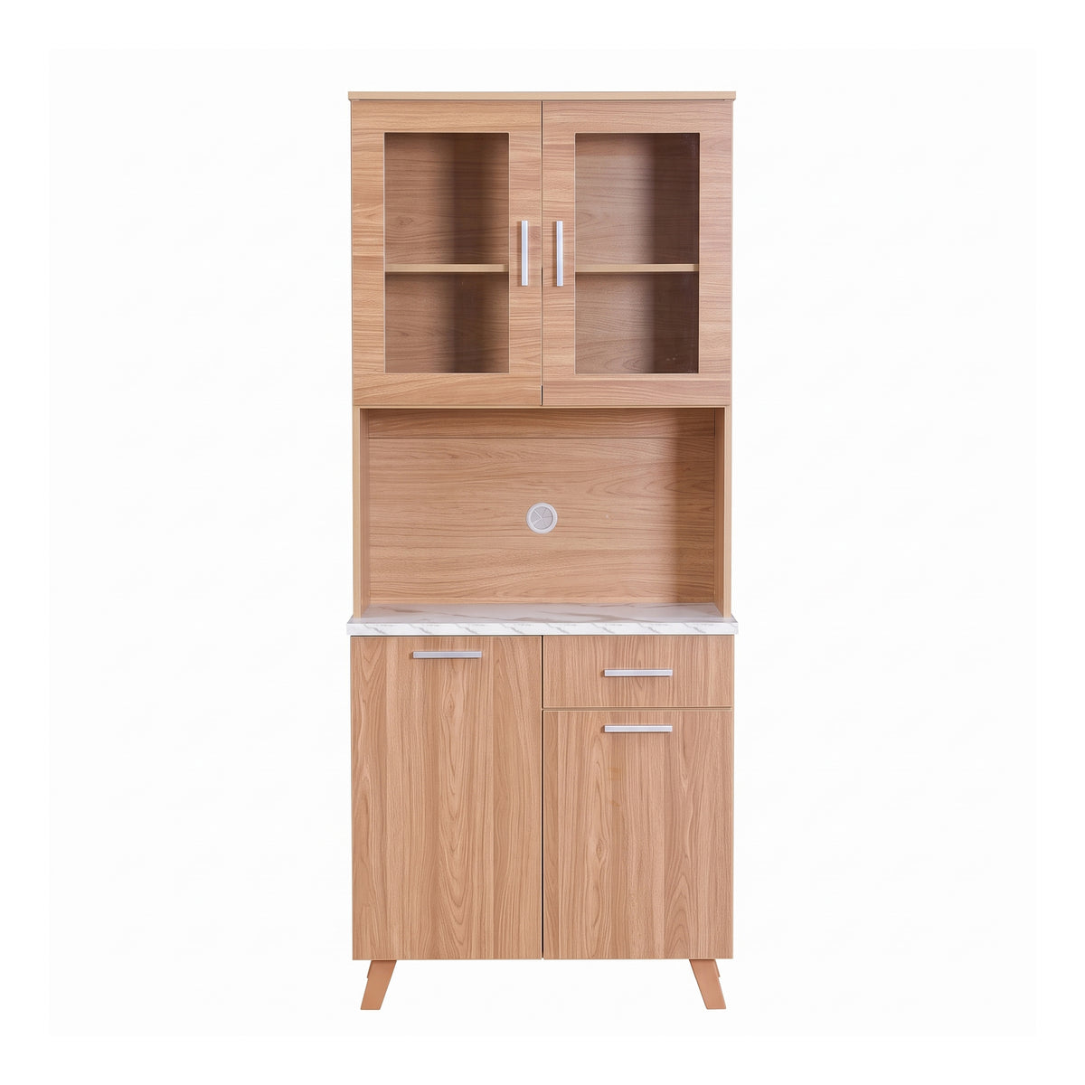#color_Oak + White Marble