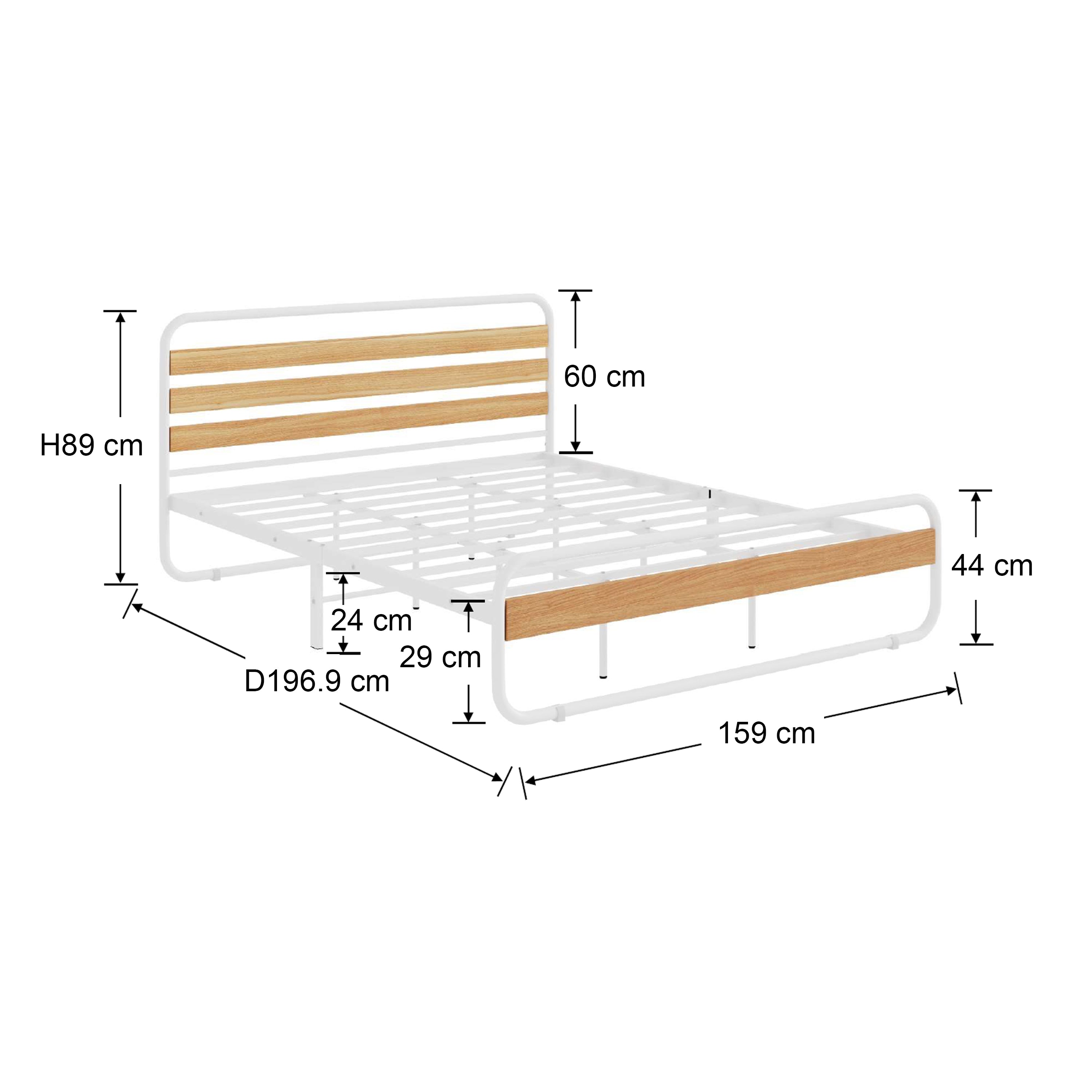 #size_Queen Bed 60x75