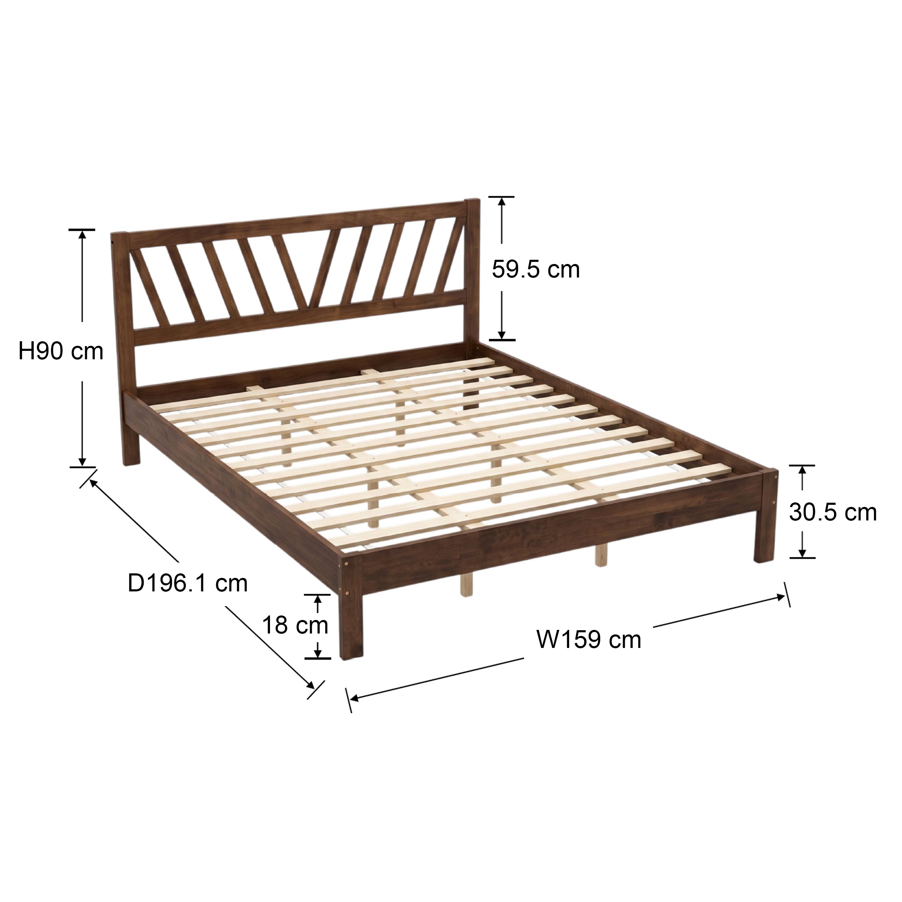 #size_Queen Bed 60x75