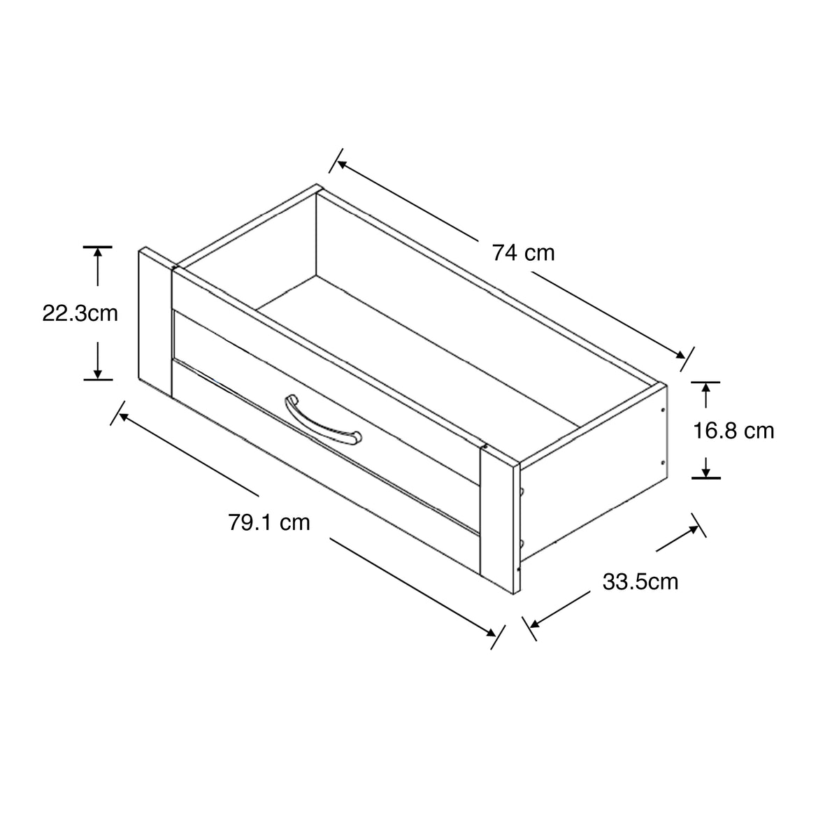 Stelle 3 Chest of Drawers
