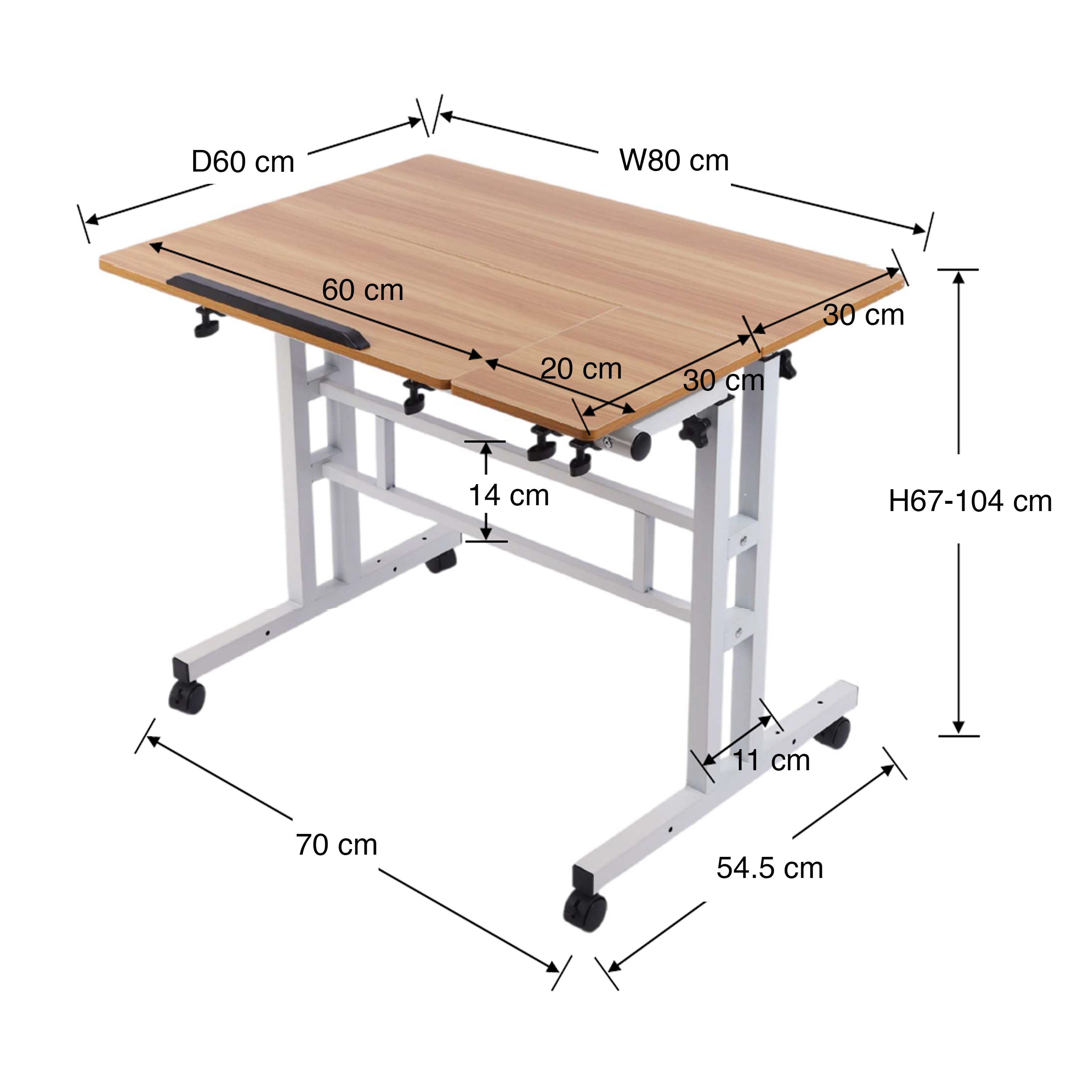 Astoria Double Side Adjustable Desk
