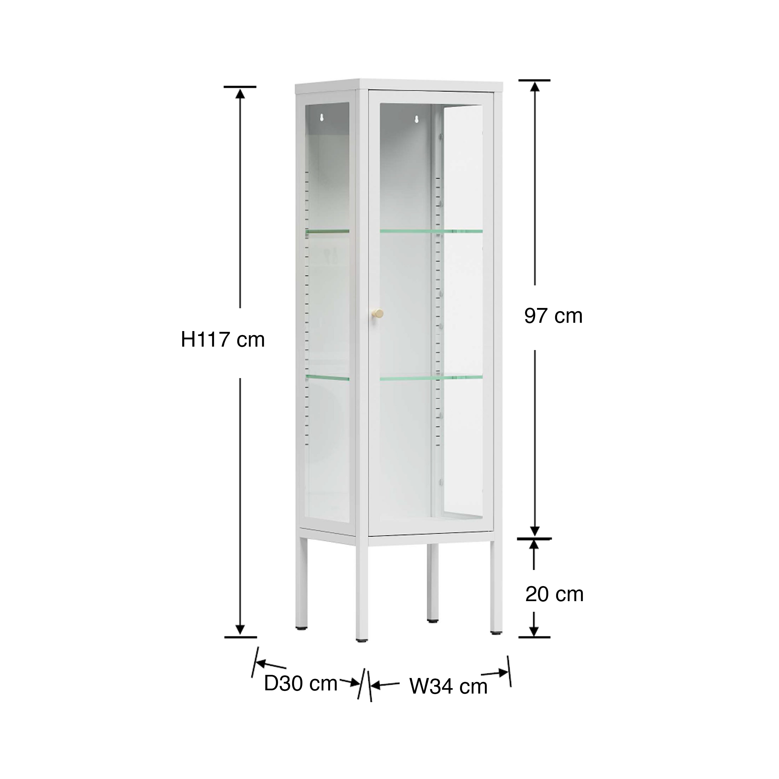 Priscilla Display Cabinet