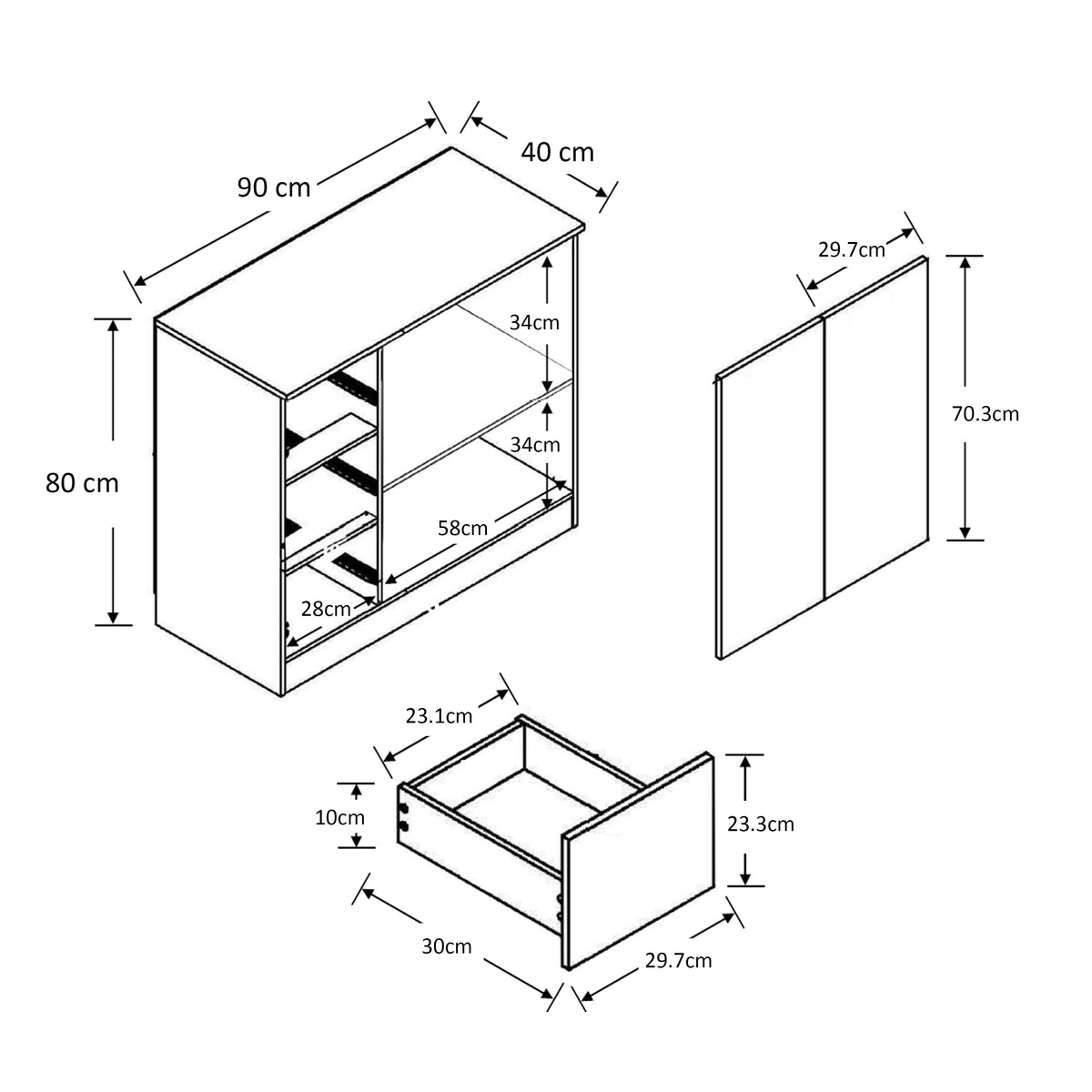 Ellery Pantry Cabinet