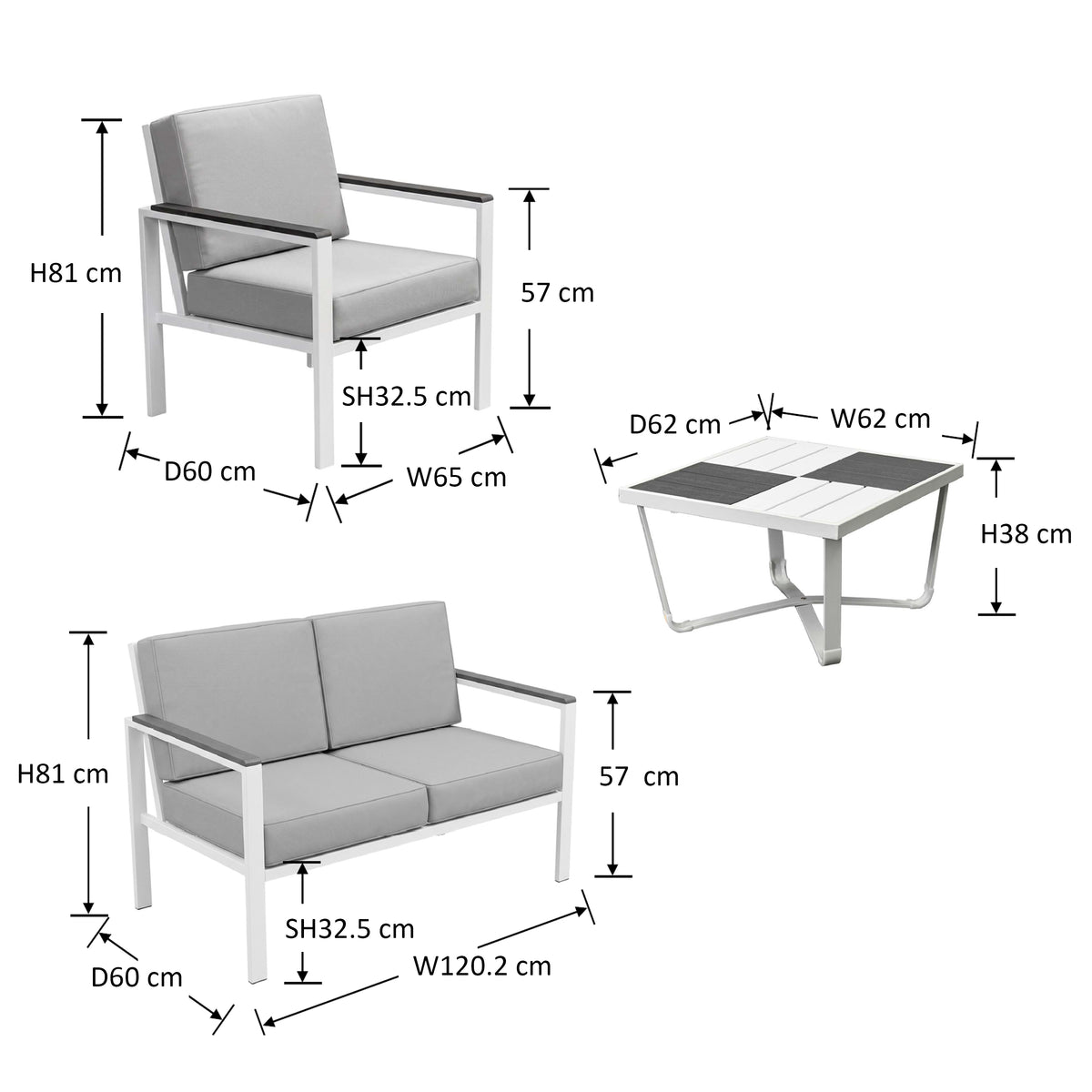 Harriet Outdoor Sofa Set