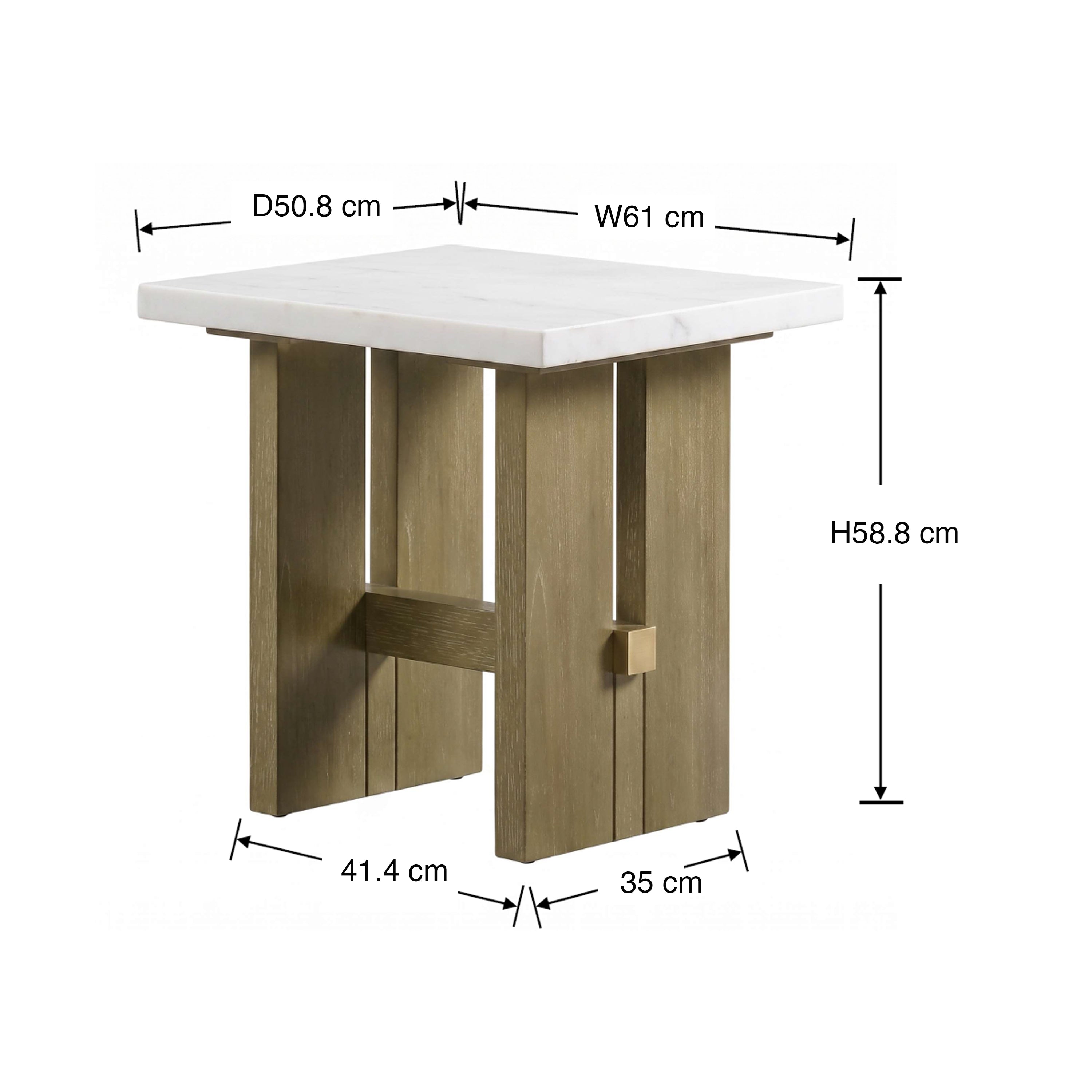 Cavo Real Marble Side Table