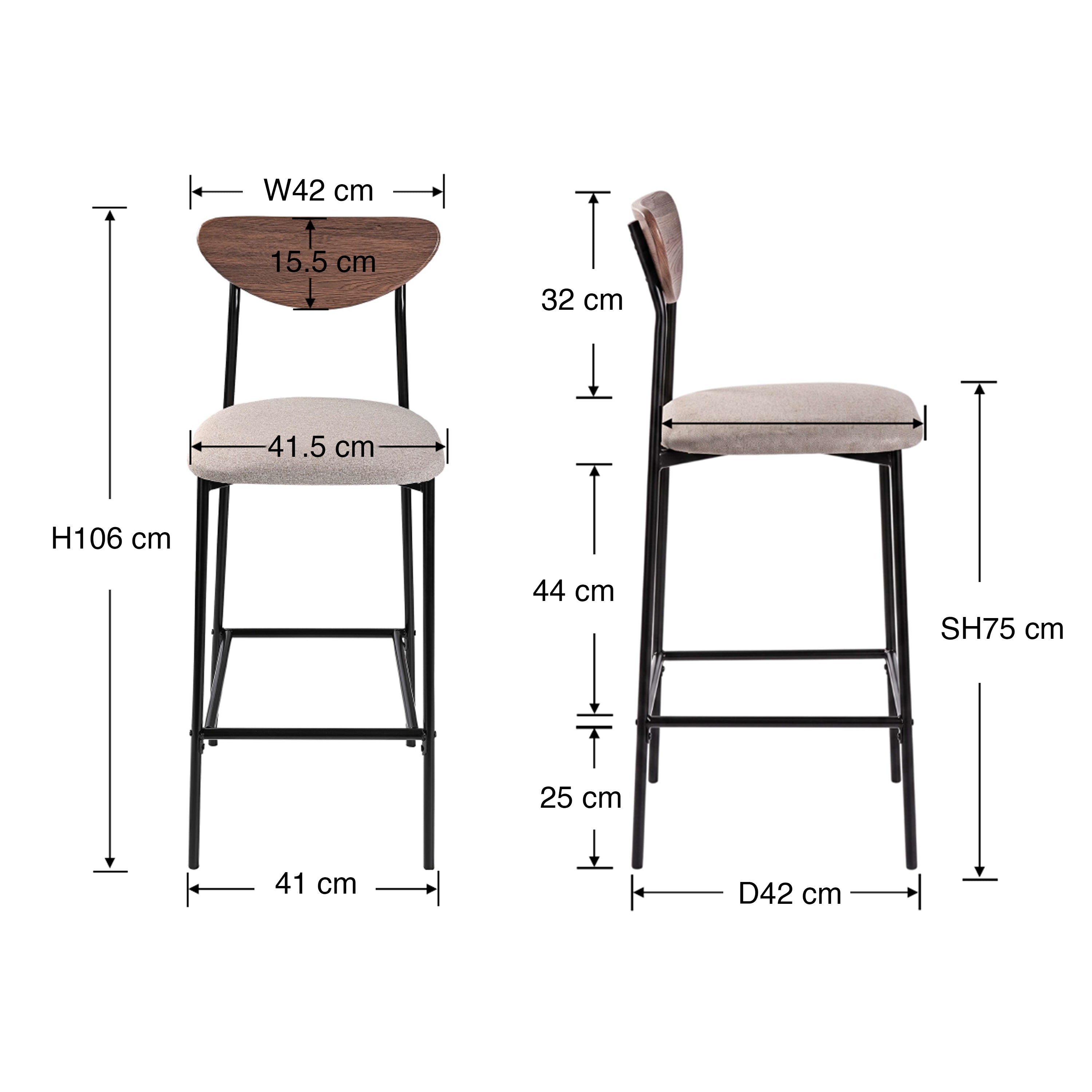 Amaris Bar Chair