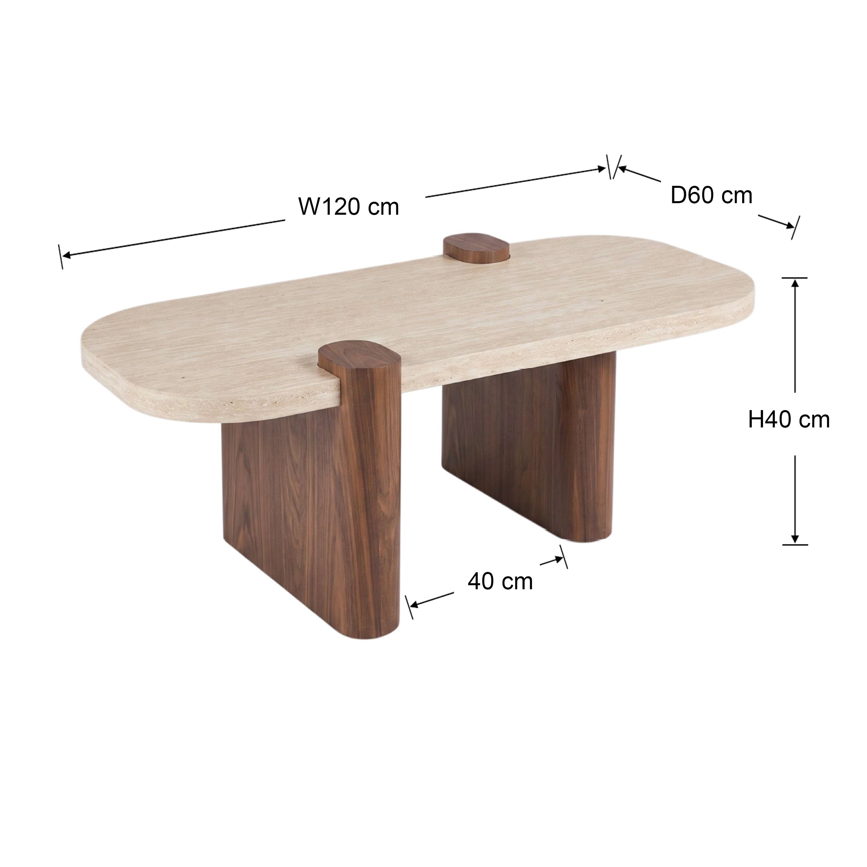 Amira Oval Coffee Table
