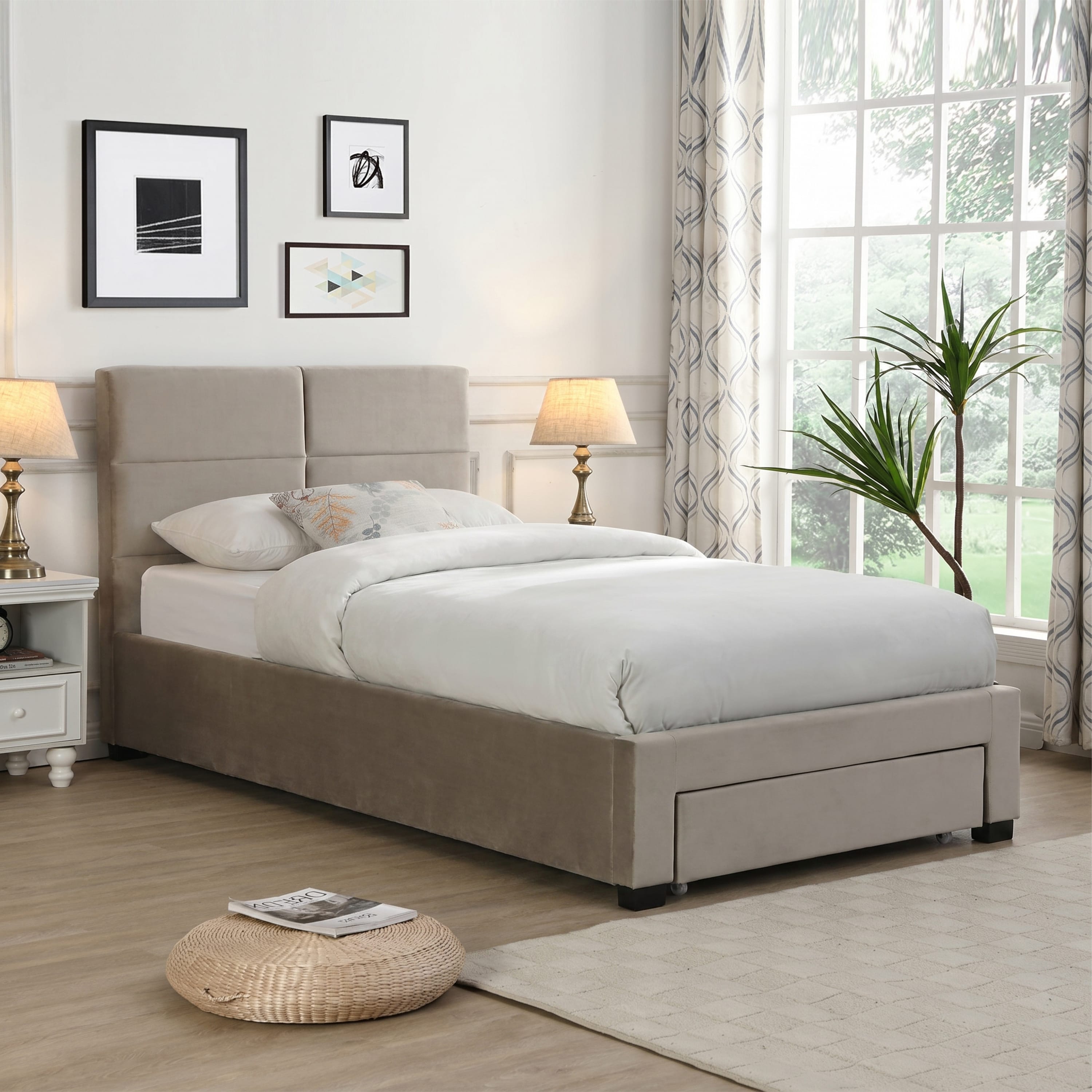 #size_Semi-Double Bed 48x75