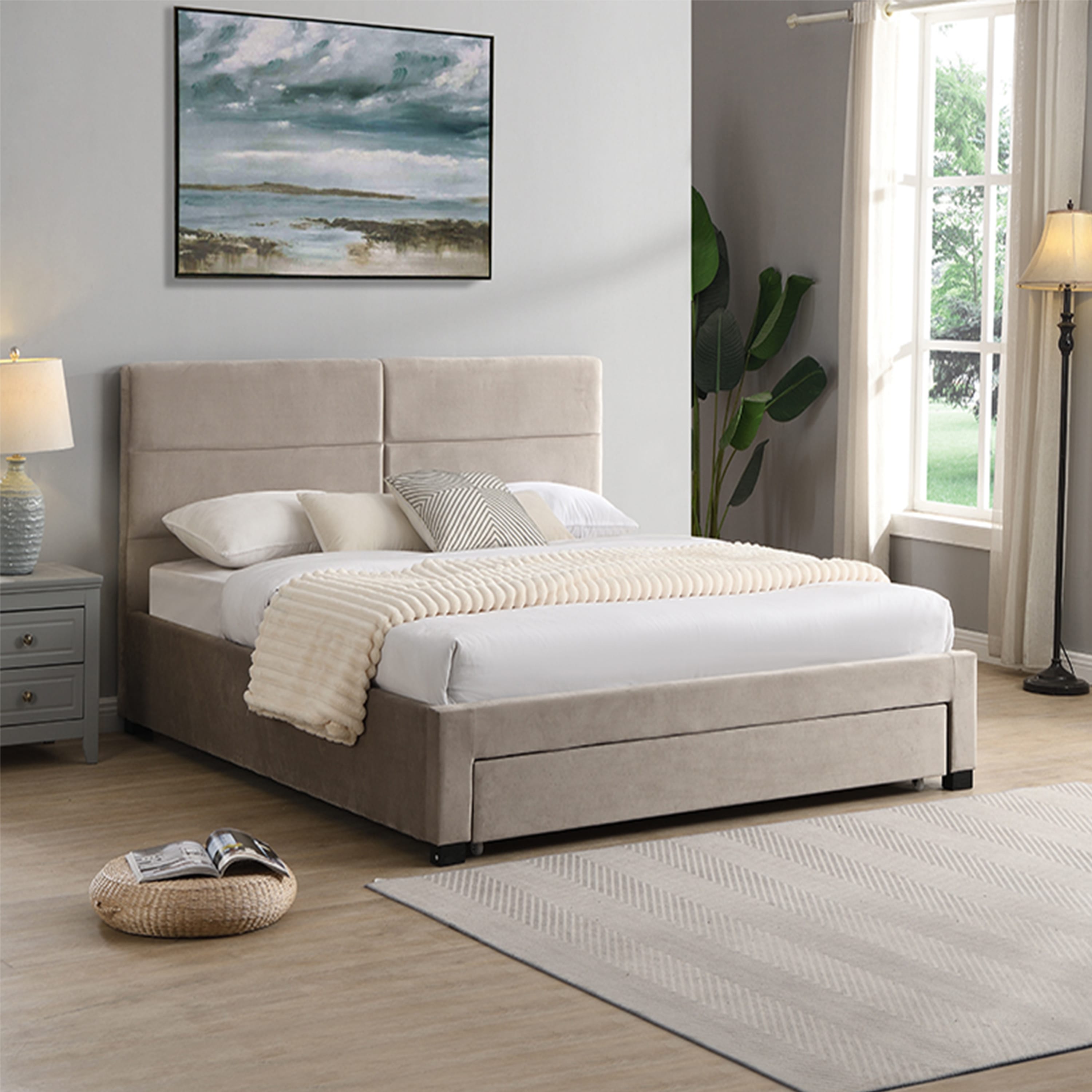 #size_Queen Bed 60x75