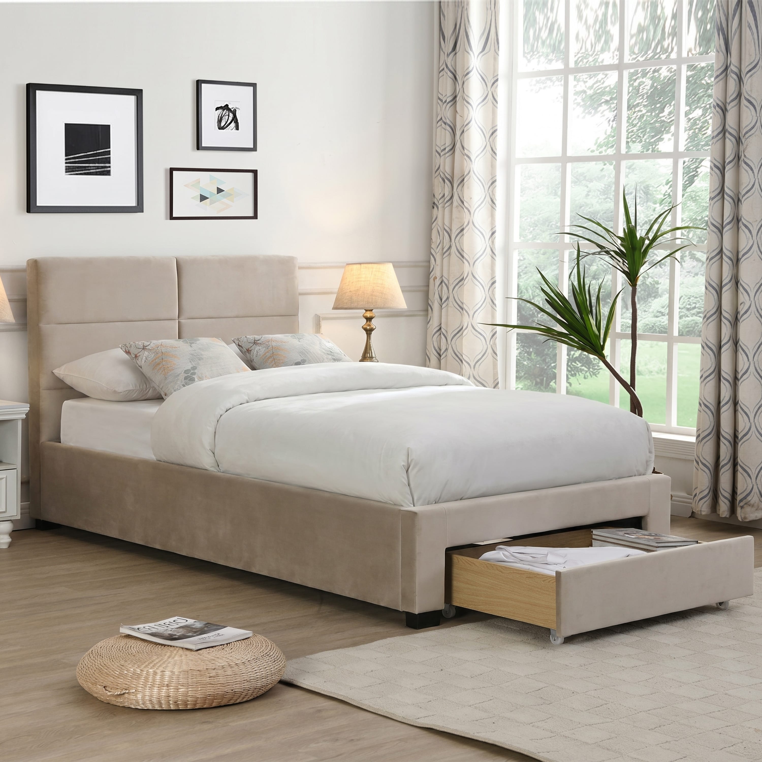 #size_Semi-Double Bed 48x75