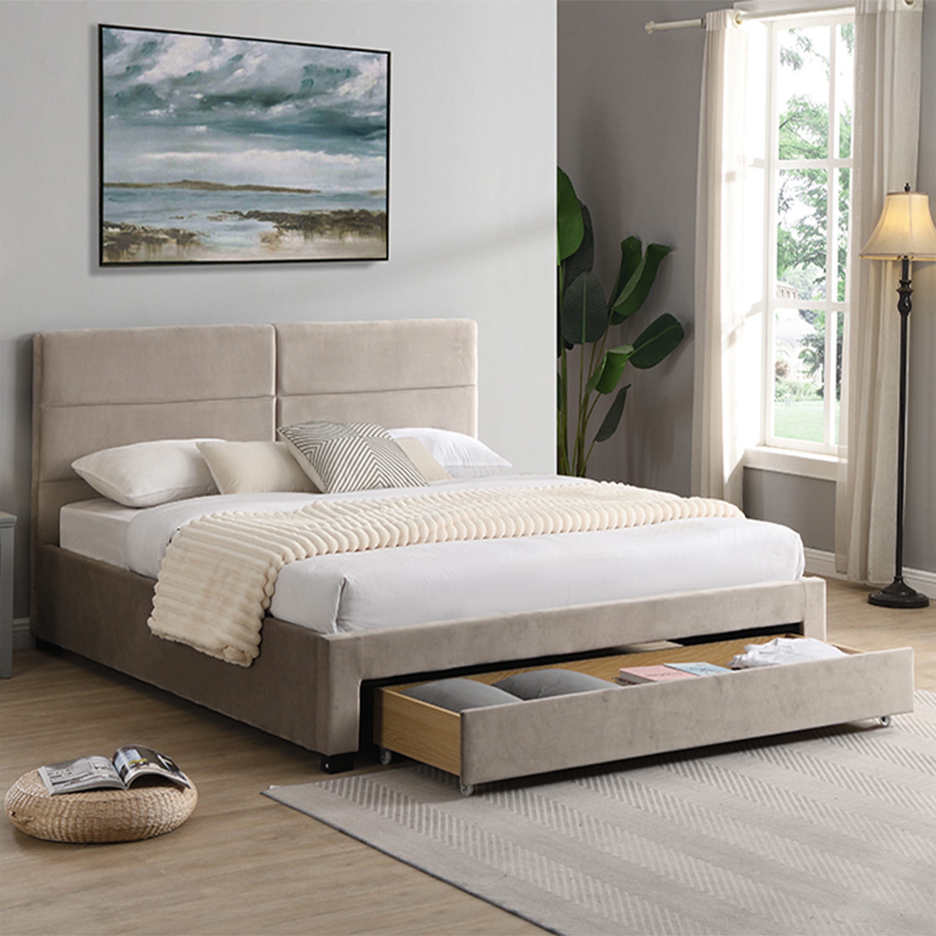 #size_King Bed 72x75