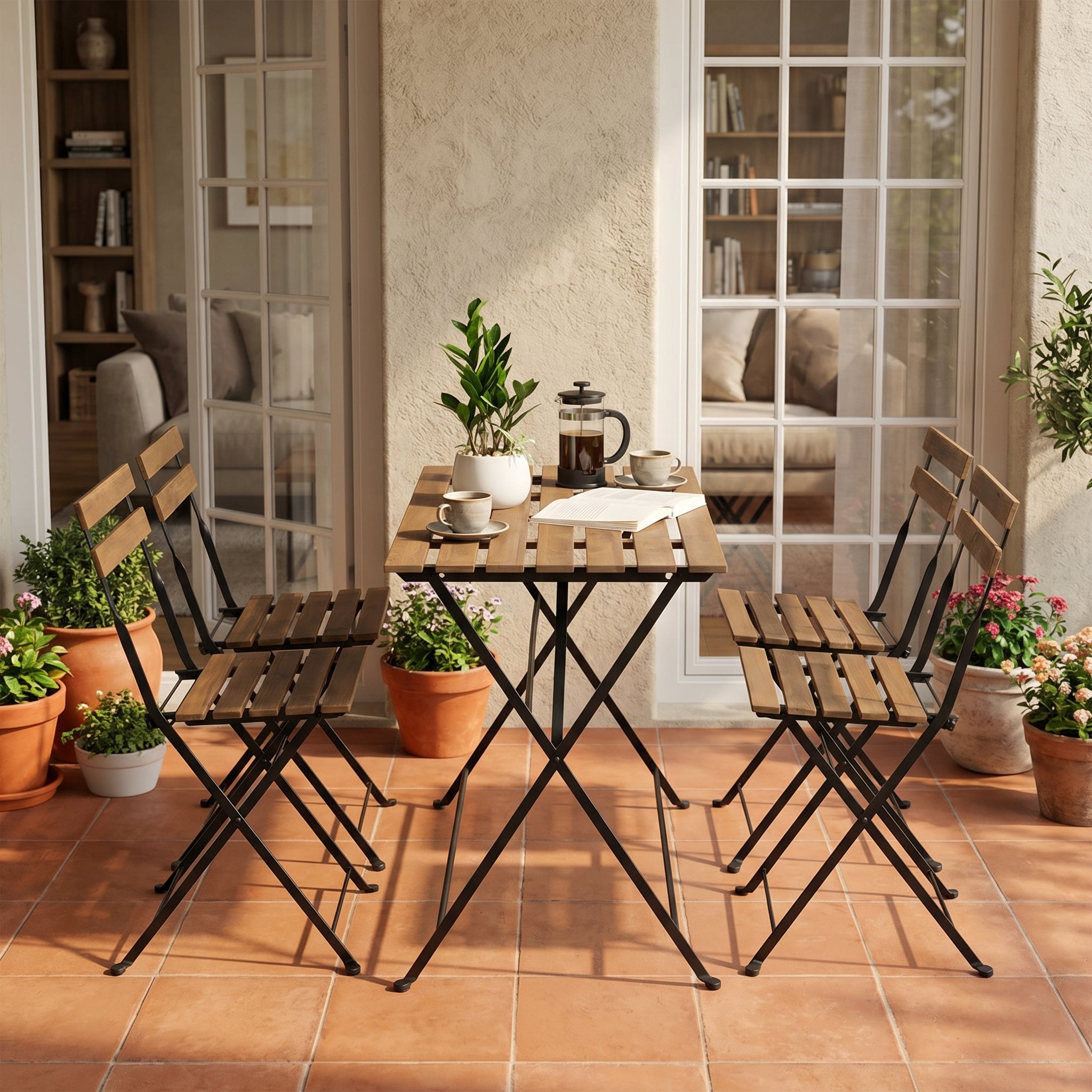 Ivy 4 Seater Outdoor Dining Set