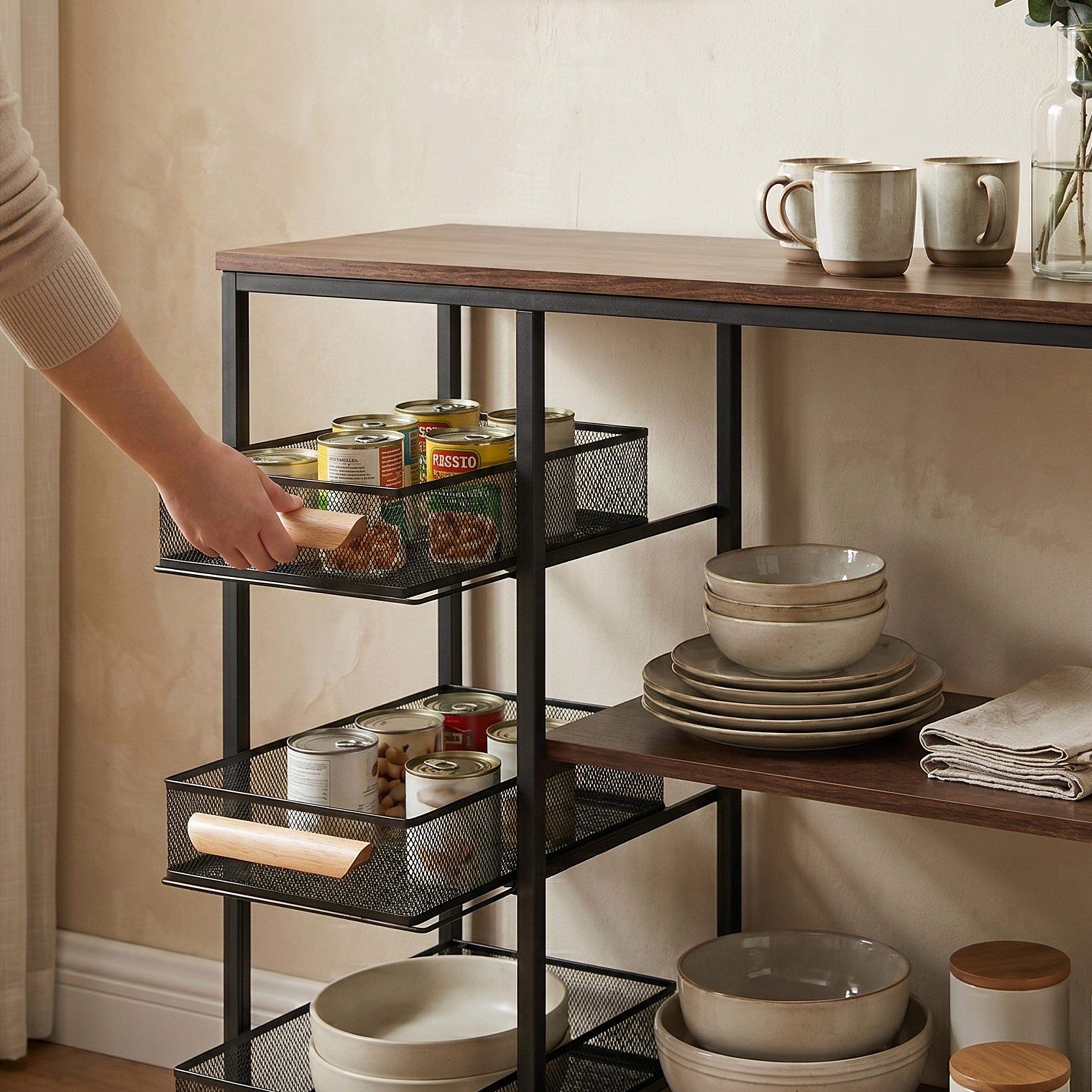 Lavonn Shelving Rack