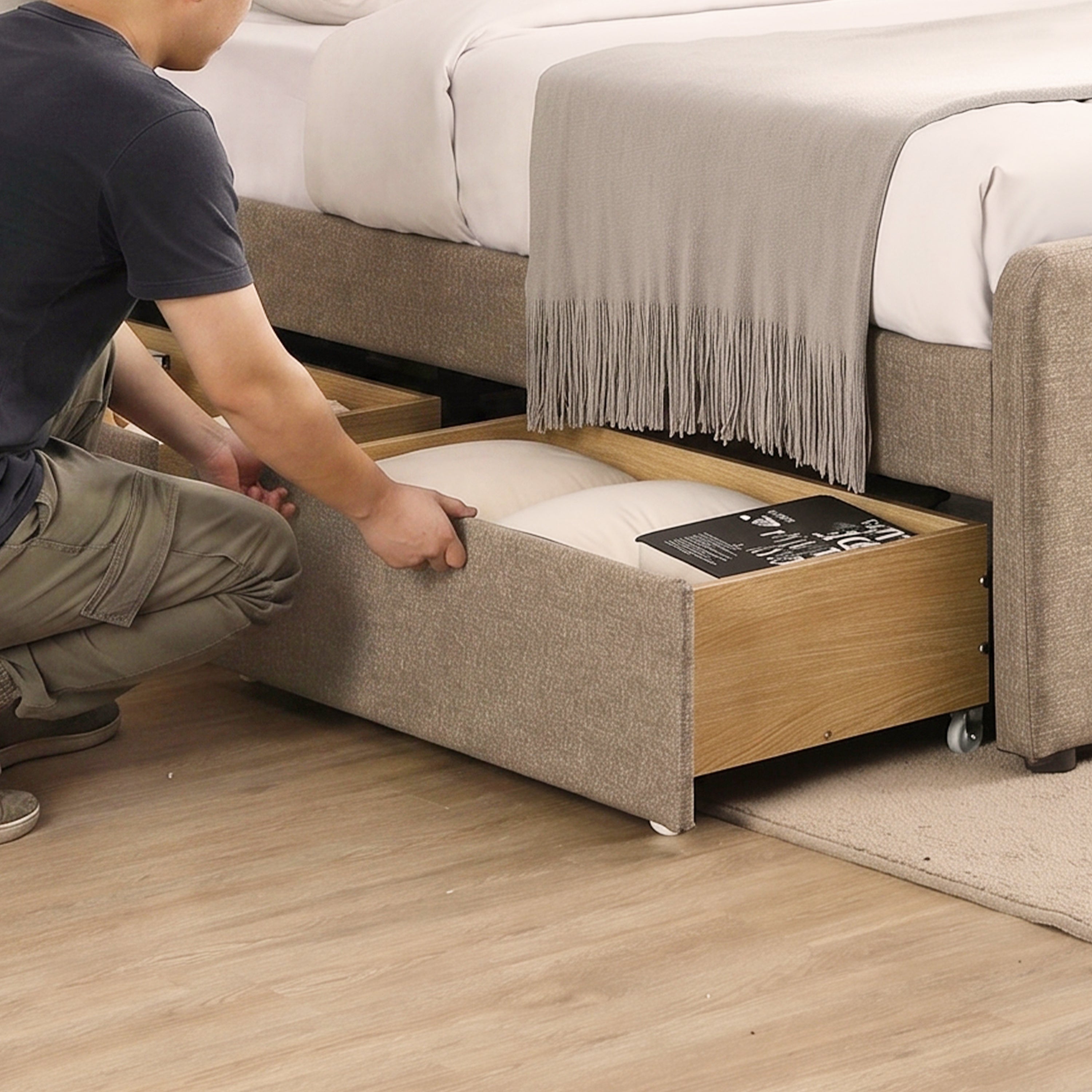 #size_Queen Bed 60x75