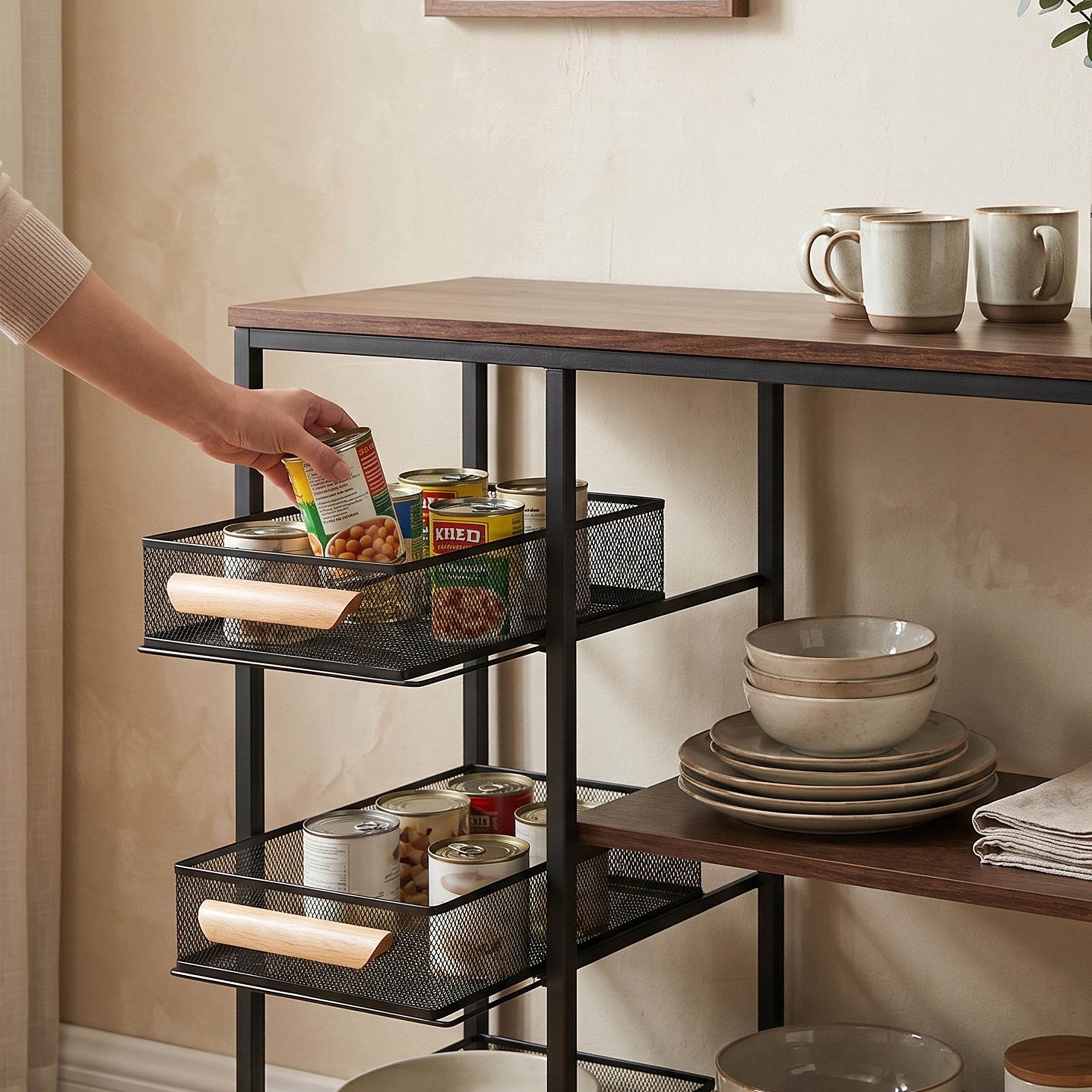 Lavonn Shelving Rack