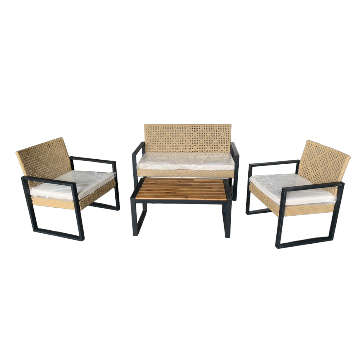 Daisy 211+1 Wicker Sofa Set