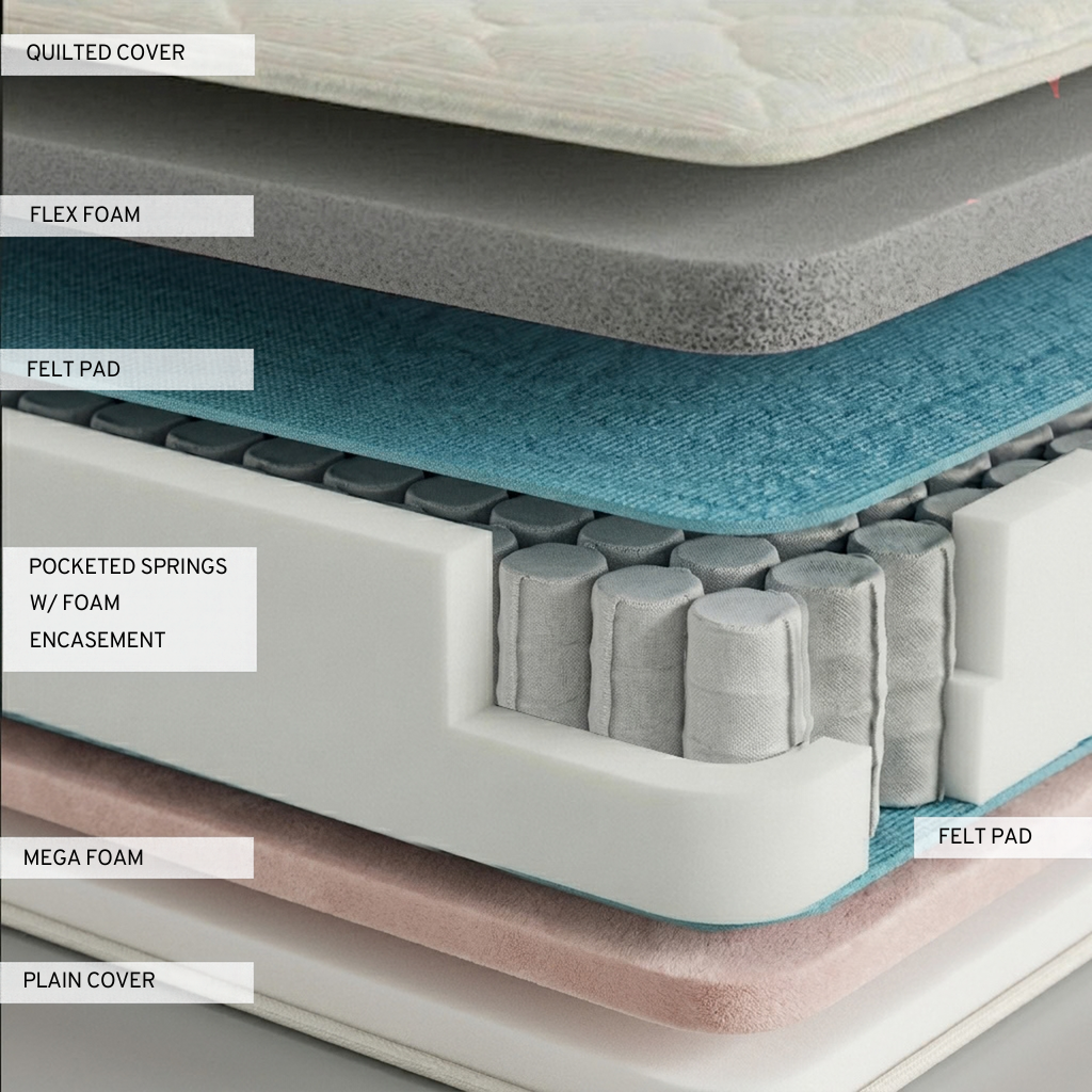 G2G HQ Pocket Spring Mattress