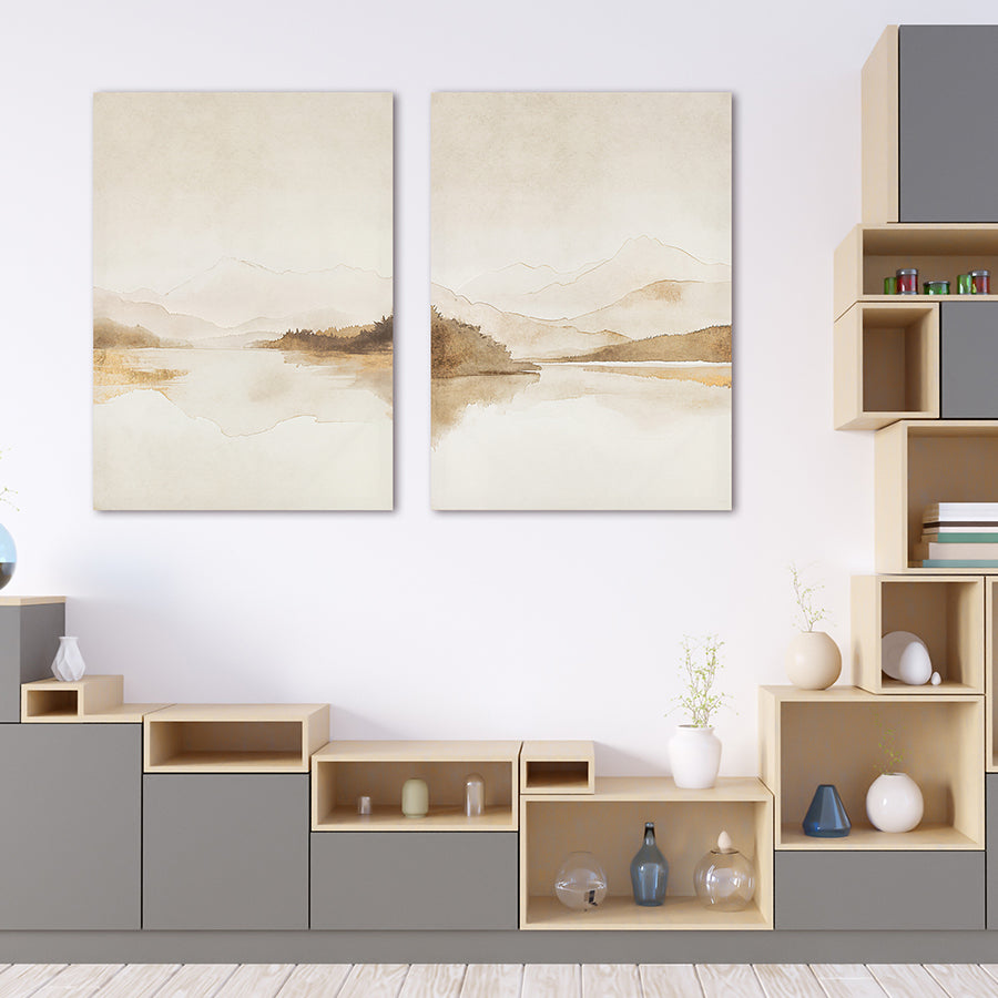 Ulya Set of 2 Canvas Wall Art