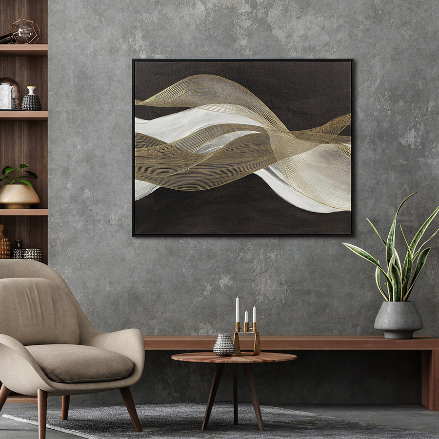 Wayce Canvas Wall Art with PS Frame