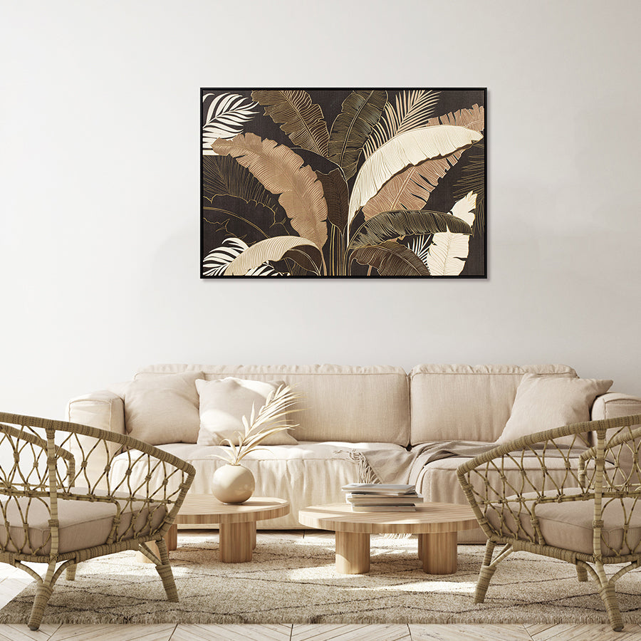 Wakia Canvas Wall Art with PS Frame