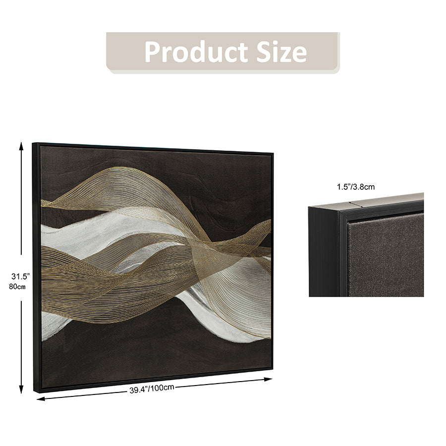Wayce Canvas Wall Art with PS Frame