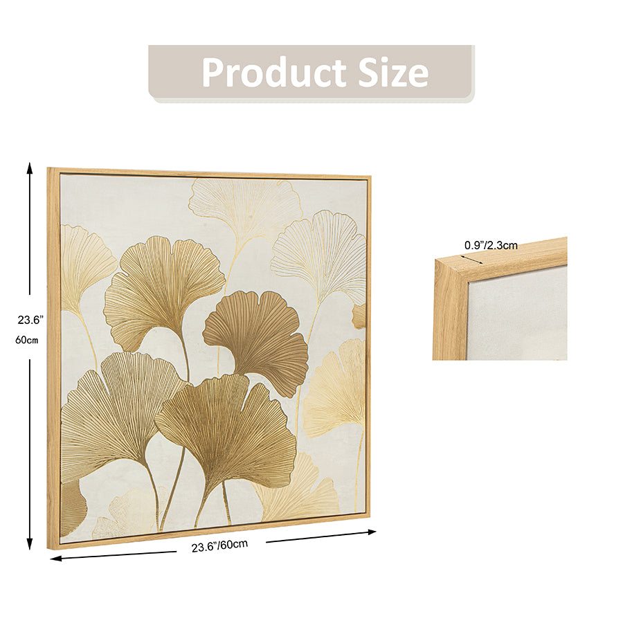 Wania Canvas Wall Art with PS Frame 60x60 cm