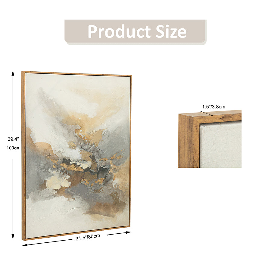Wynna Canvas Wall Art with PS Frame