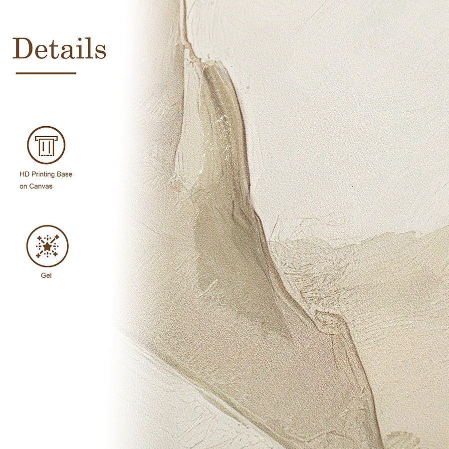 Wilke Canvas Wall Art with PS Frame 50x125 cm