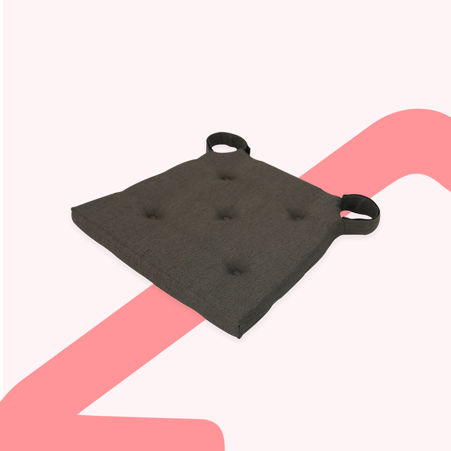 Tufted Foam Seatpad with Velcro