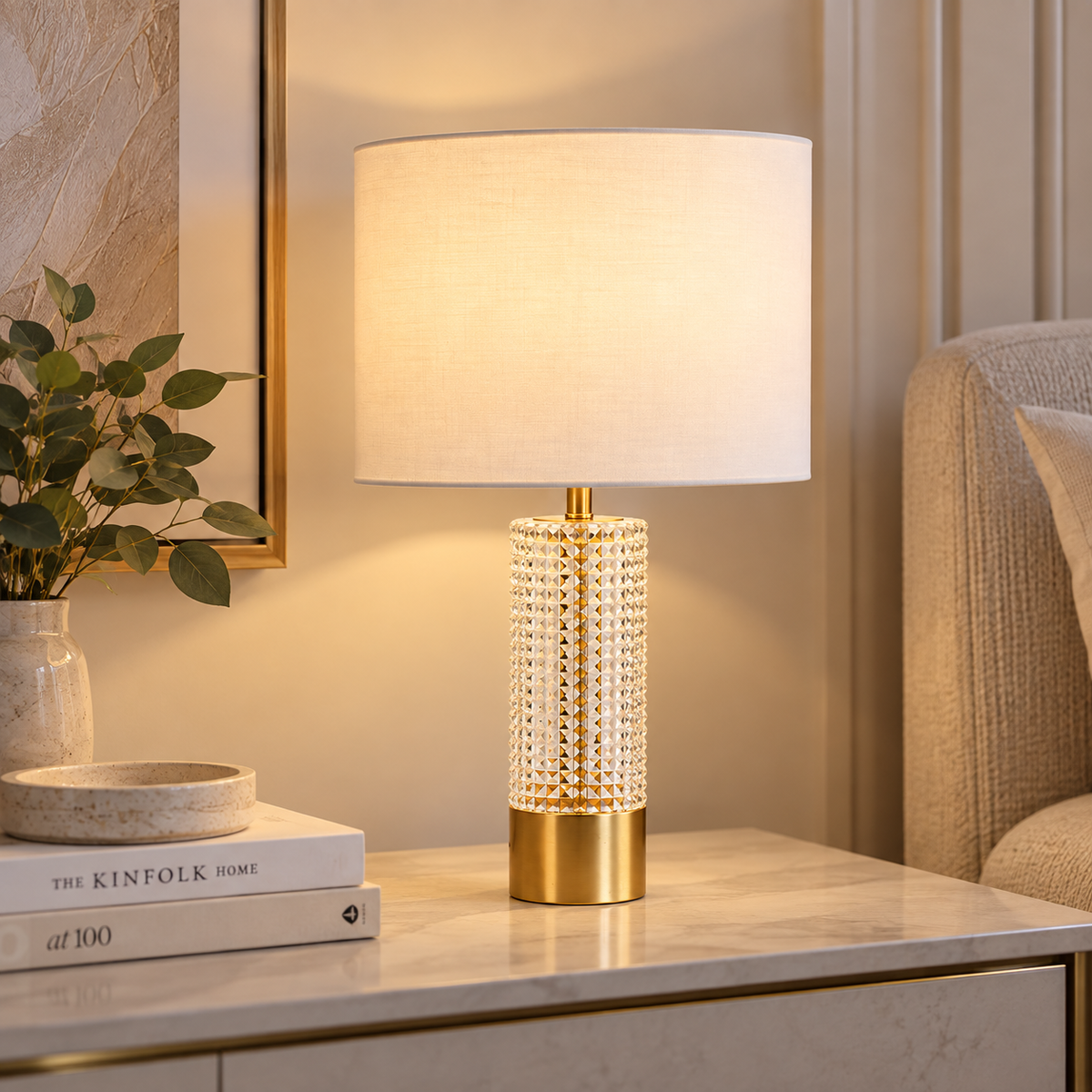 Yony Glass Table Lamp