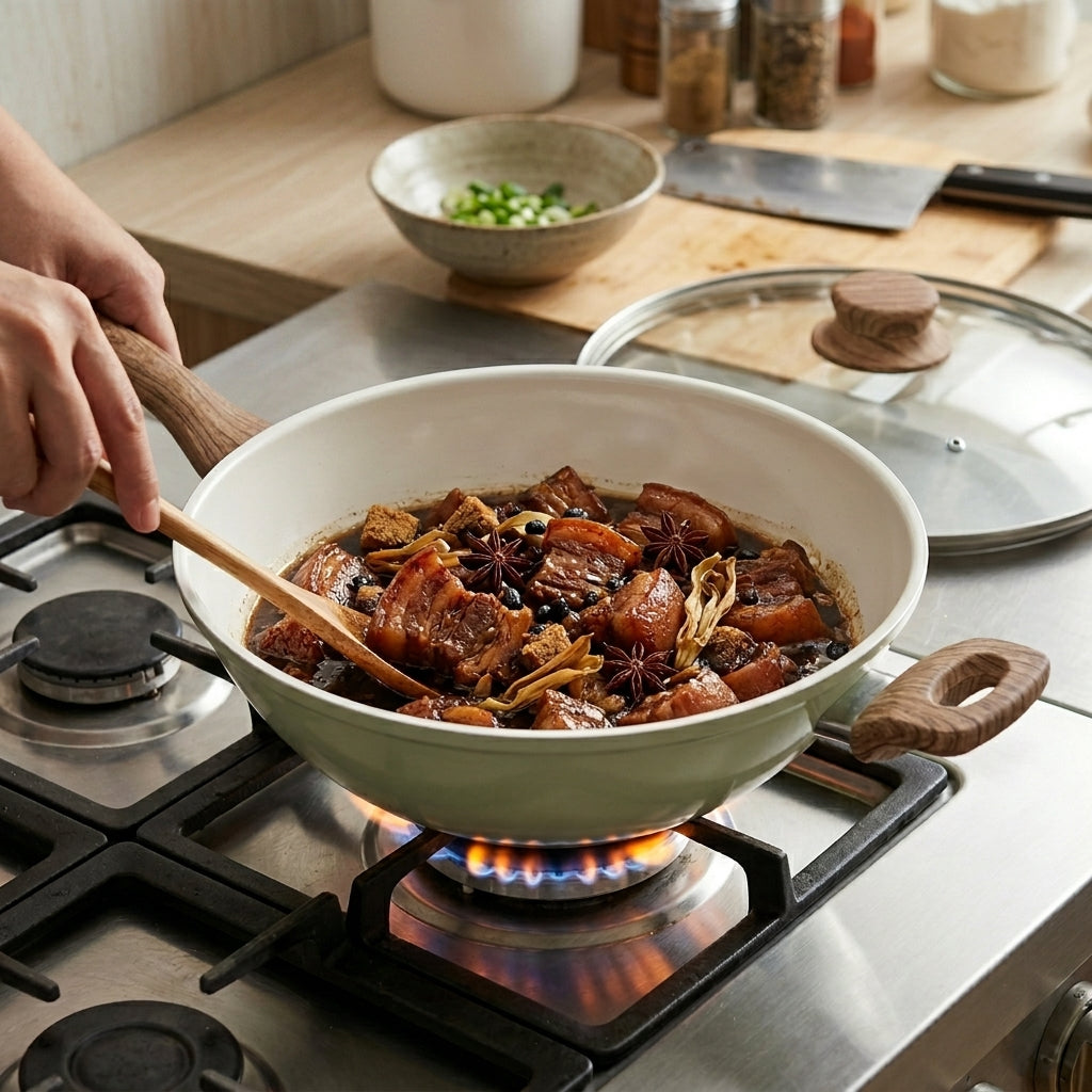 Craig Ceramic Non-stick Wok with Lid