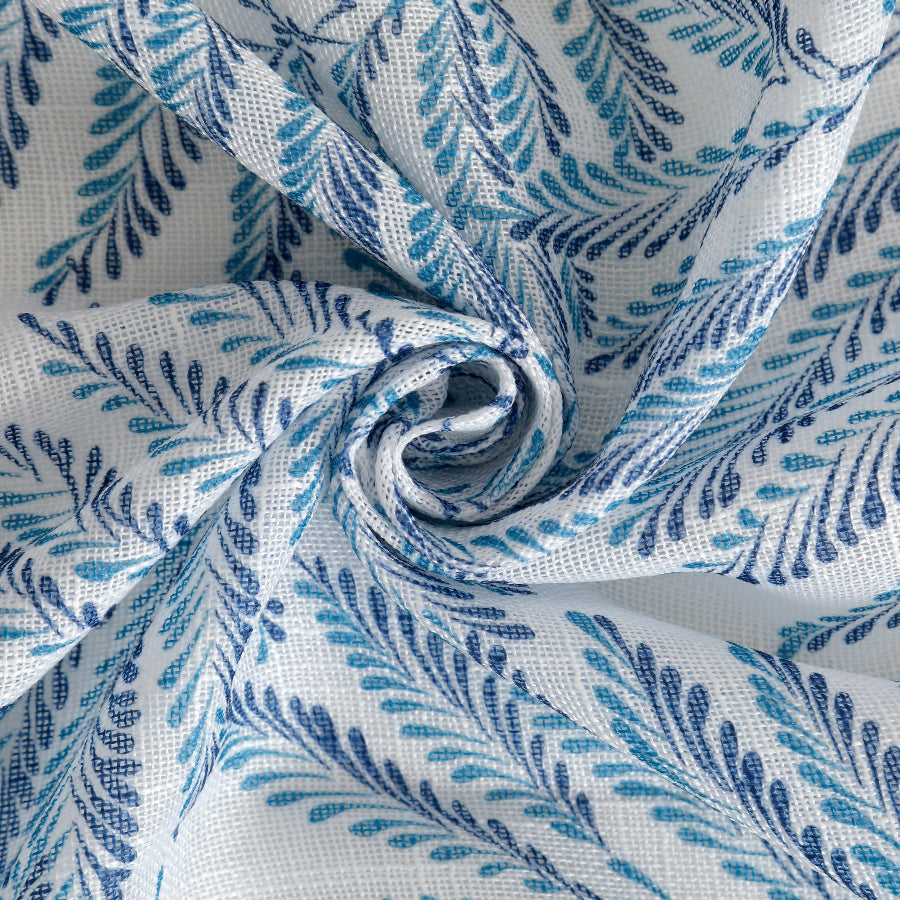 Bodil Plain & Print Set Of 3 Curtains