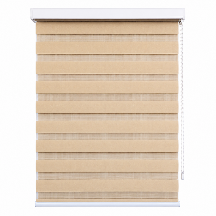 Brown Zebra Non-blackout Blinds