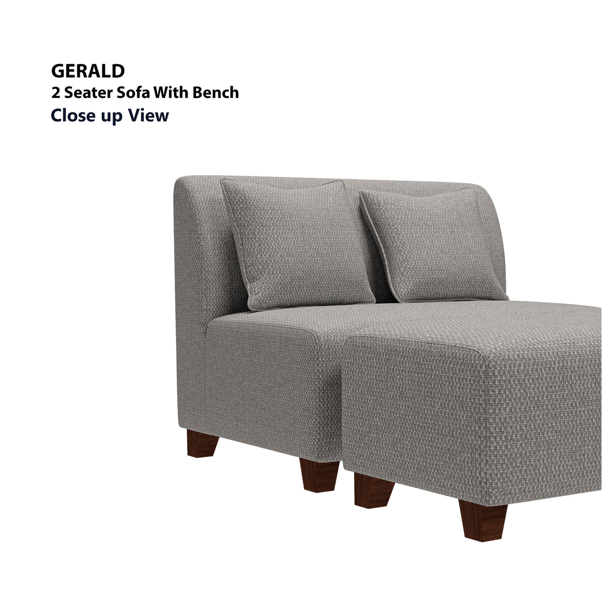 Gerald 2 Seater Sofa with Bench