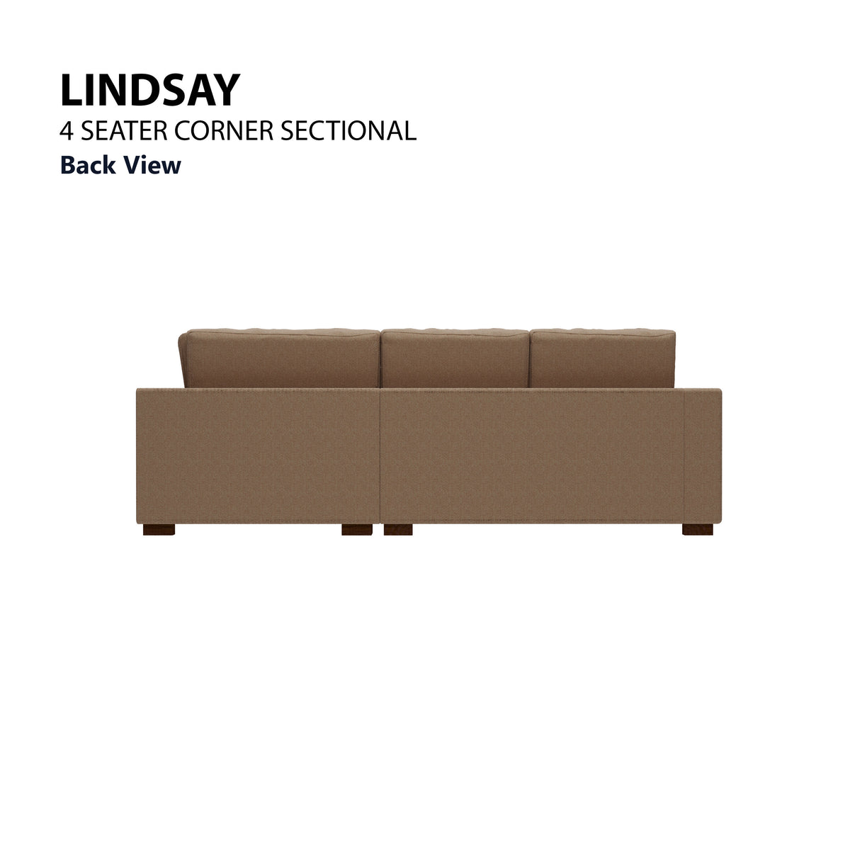 Lindsay Sectional 4 Seat Corner Sofa