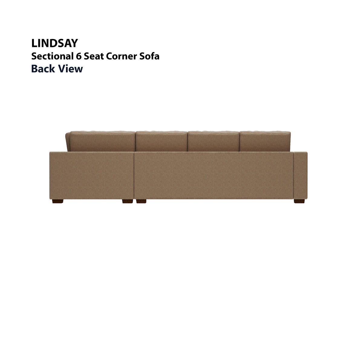Lindsay Sectional 6 Seat Corner Sofa