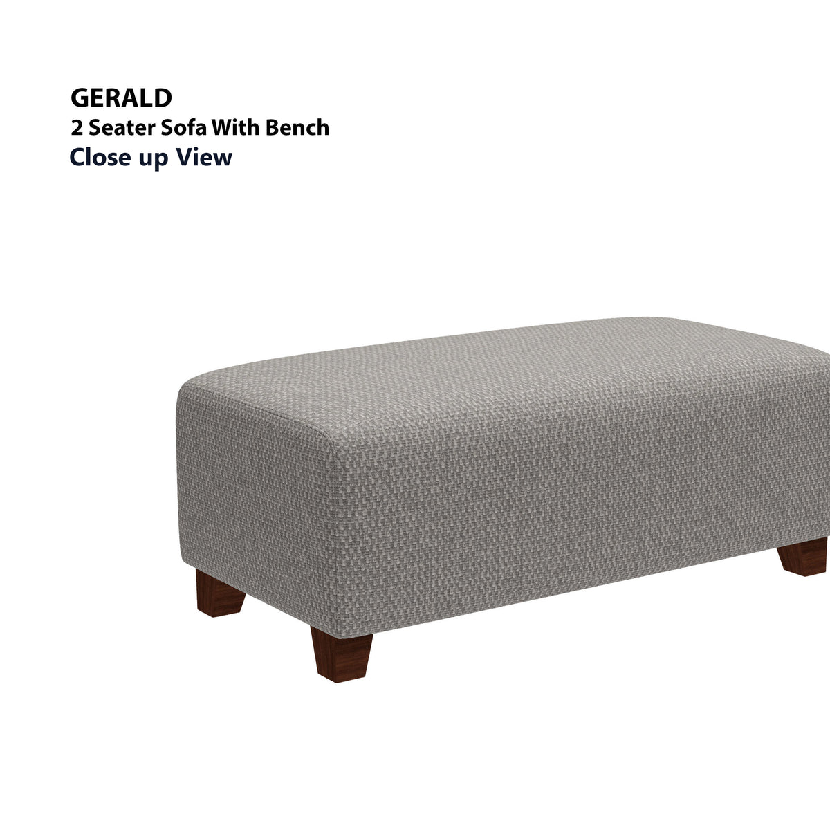 Gerald 2 Seater Sofa with Bench