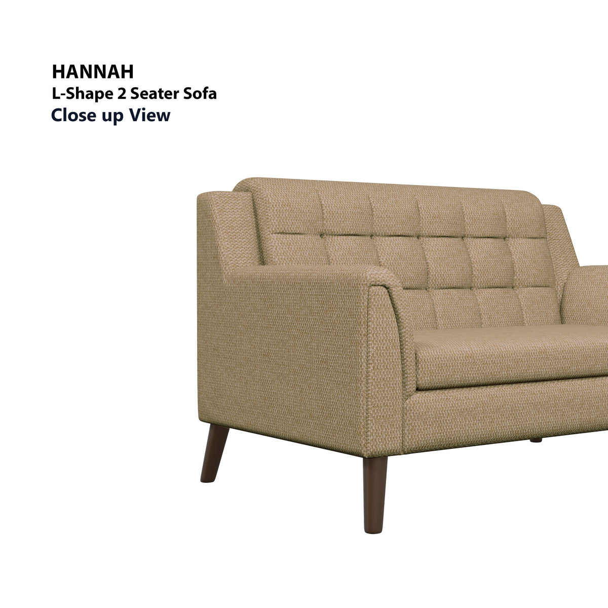 Hannah L-shape 2 Seat Sofa