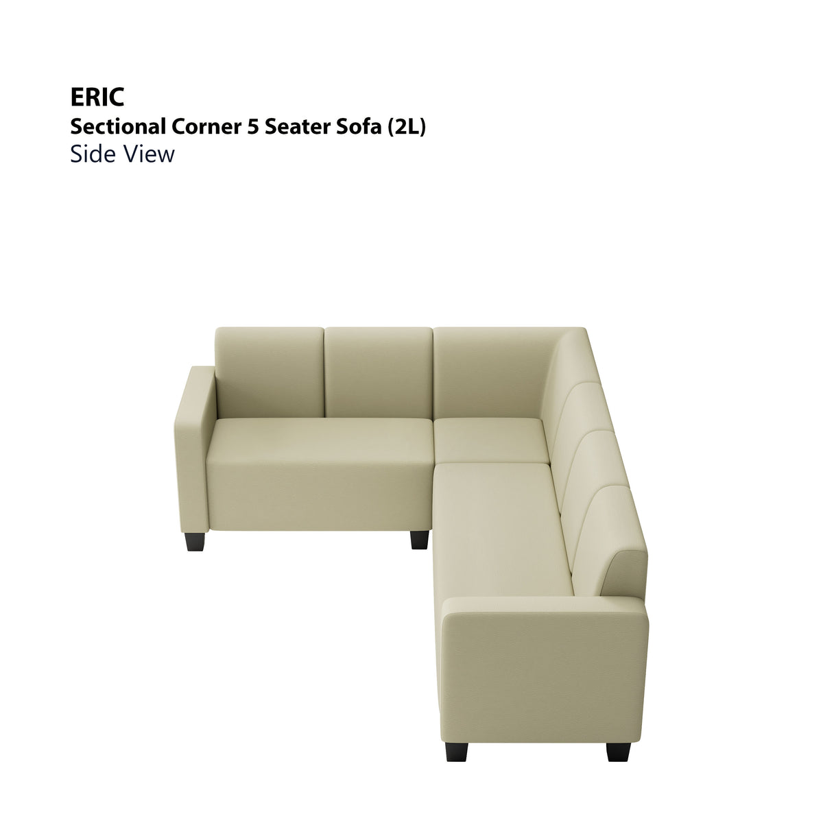 Eric Corner Sectional 5 Seat Sofa (2L) Sofa