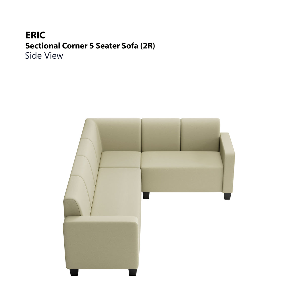 Eric Corner Sectional 5 Seat Sofa (2R) Sofa