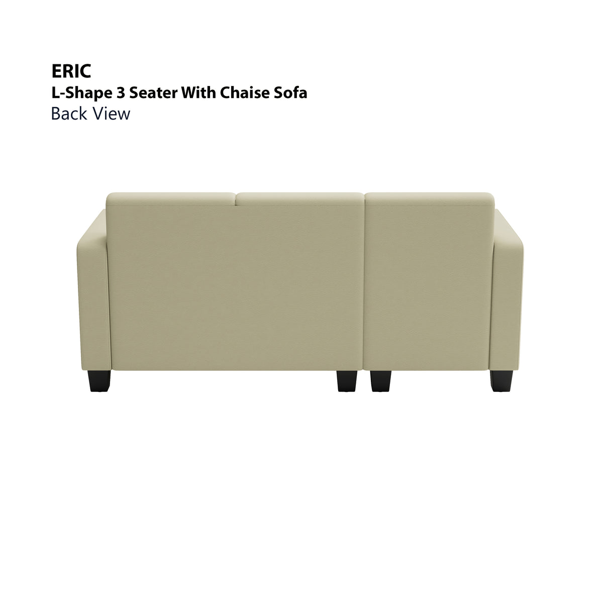 Eric L-shape 3 Seat with Chaise (Left Facing) Sofa