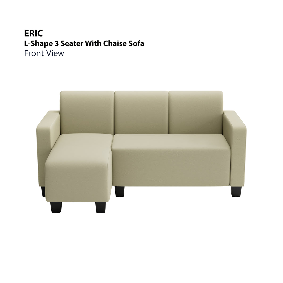 Eric L-shape 3 Seat with Chaise (Left Facing) Sofa
