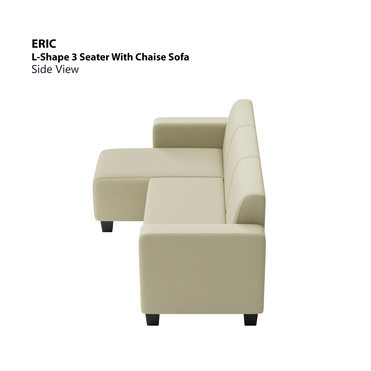 Eric L-shape 3 Seat with Chaise (Left Facing) Sofa